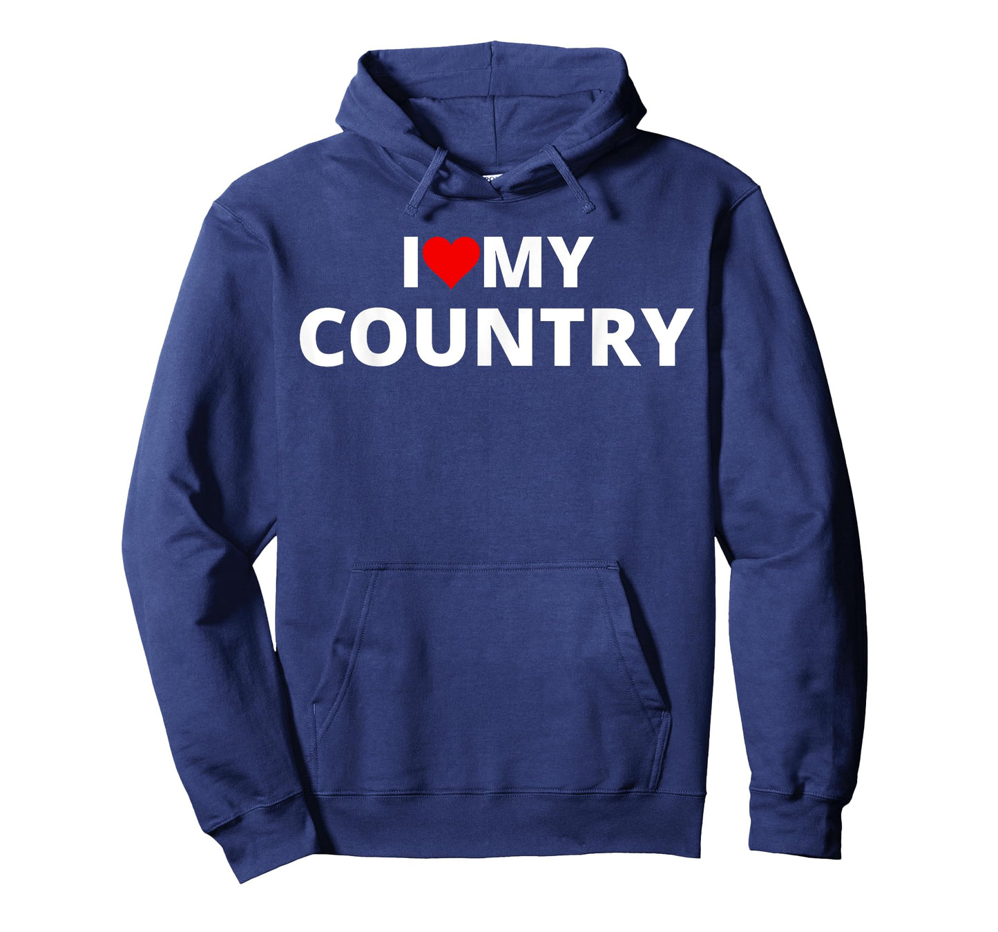 I Love My Country (Red Heart) T-Shirt