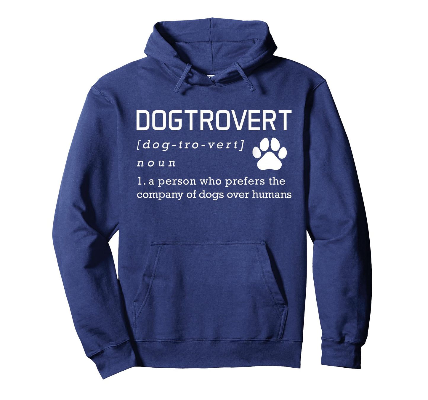 Dogtrovert Definition Funny Dog Lover Women Men Kids T-Shirt