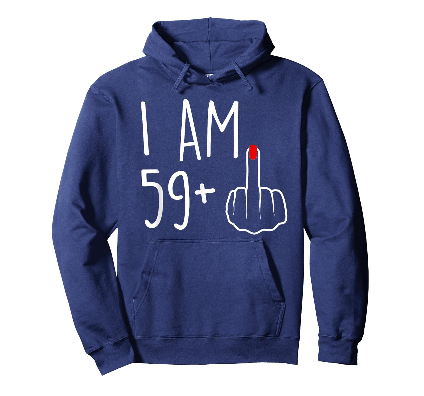 I Am 59 Plus 1 Middle Finger for A 60th Birthday for Women T-Shirt