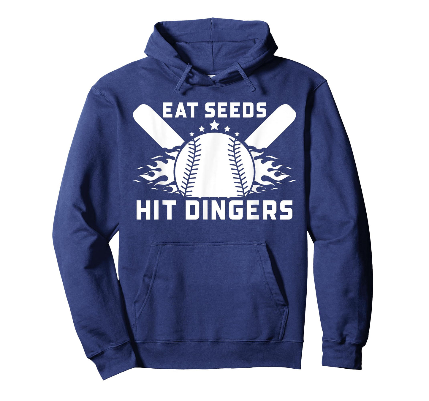 Funny Baseball Softball Sayings Eat Seeds Hit Dingers T-Shirt