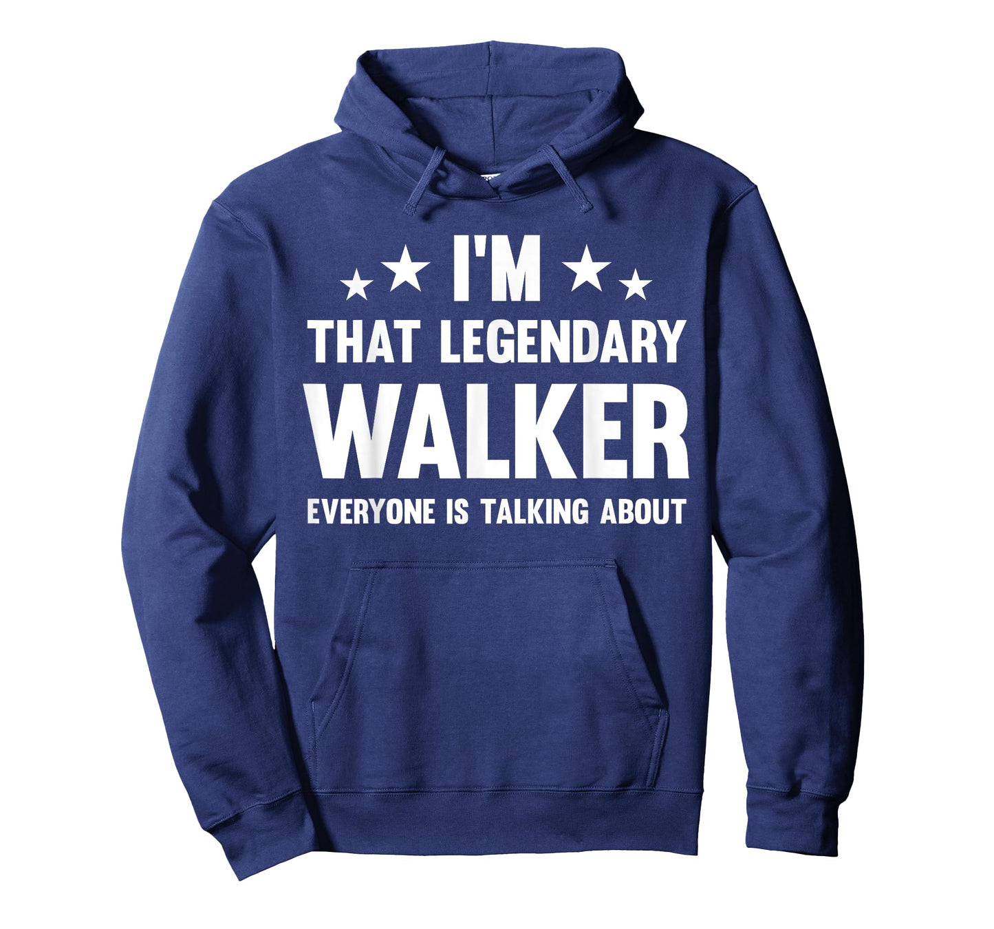 Funny Walker Name Designs Store Walker Personal First Name I'm That Legendary Walker T-Shirt - Unisex-Adults & Kids, Black, Small, Short Sleeve, Modern Classic, Spread Collar, Polyester 100%