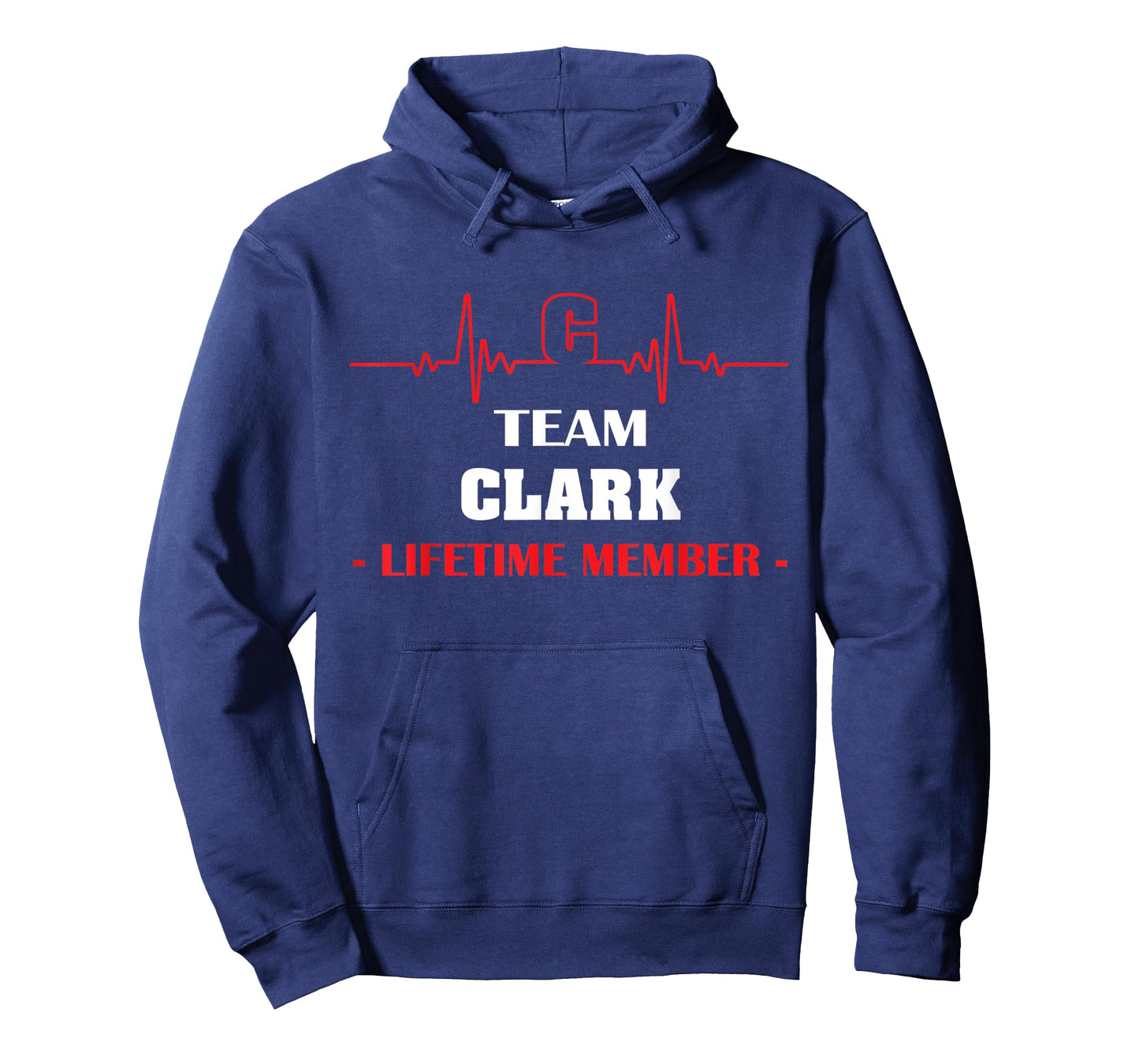 Team CLARK lifetime member blood completely family T-Shirt