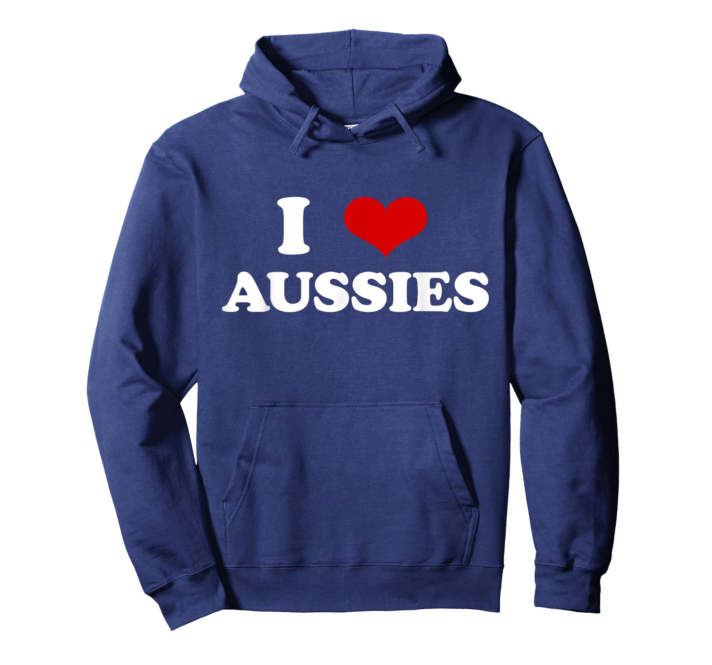 I Love Aussies I Heart Shape Australia Men Women Kids T-Shirt