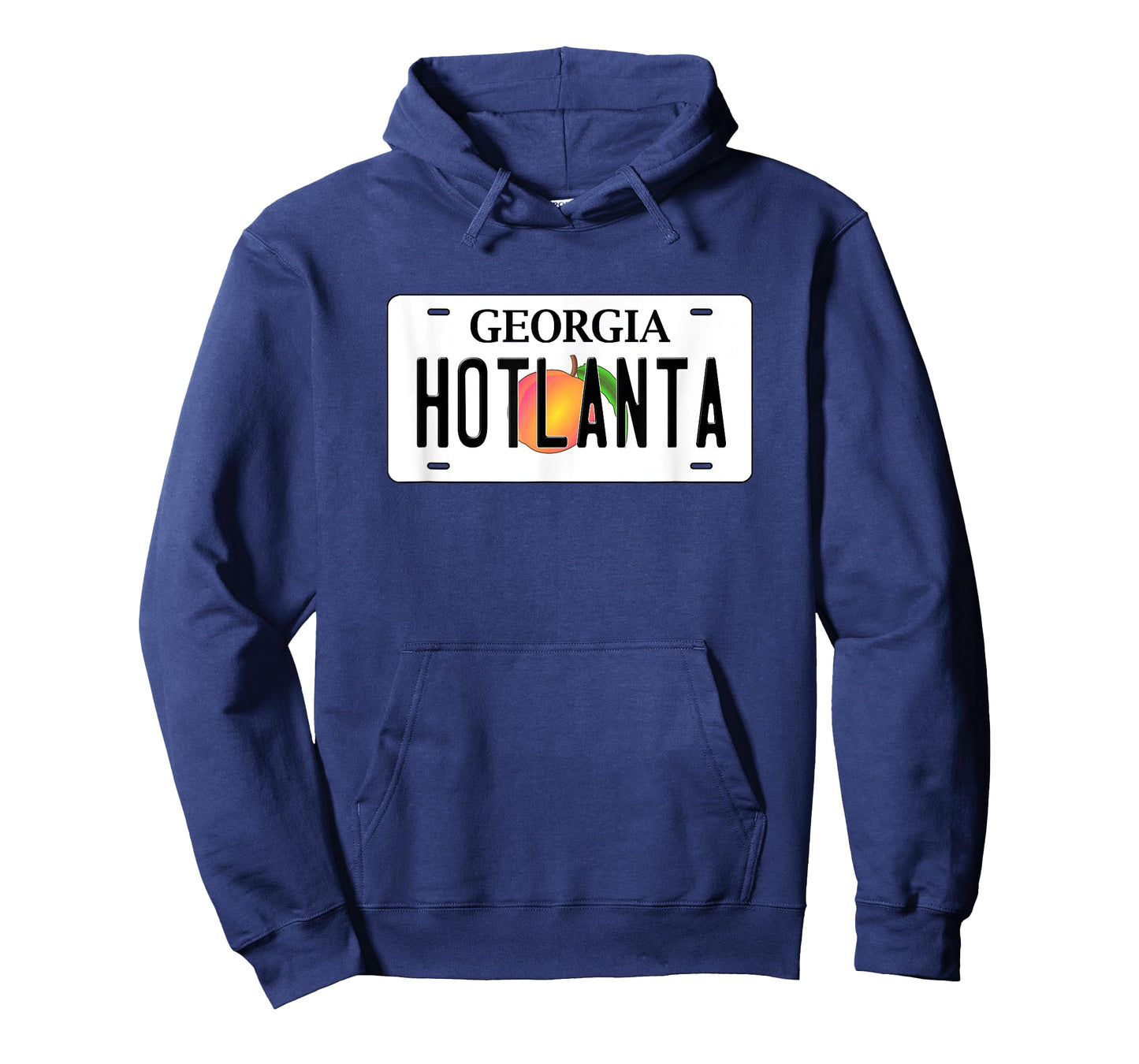 Hotlanta Georgia License Plate T-Shirt