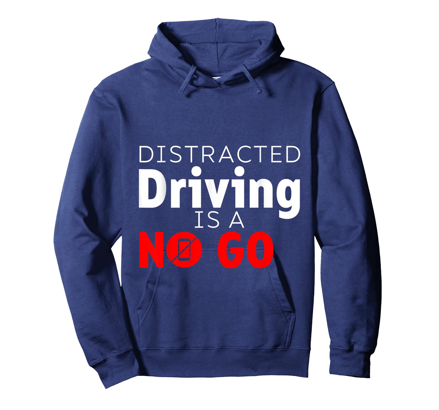 Distracted Driving Is A No Go Awareness - T-Shirt