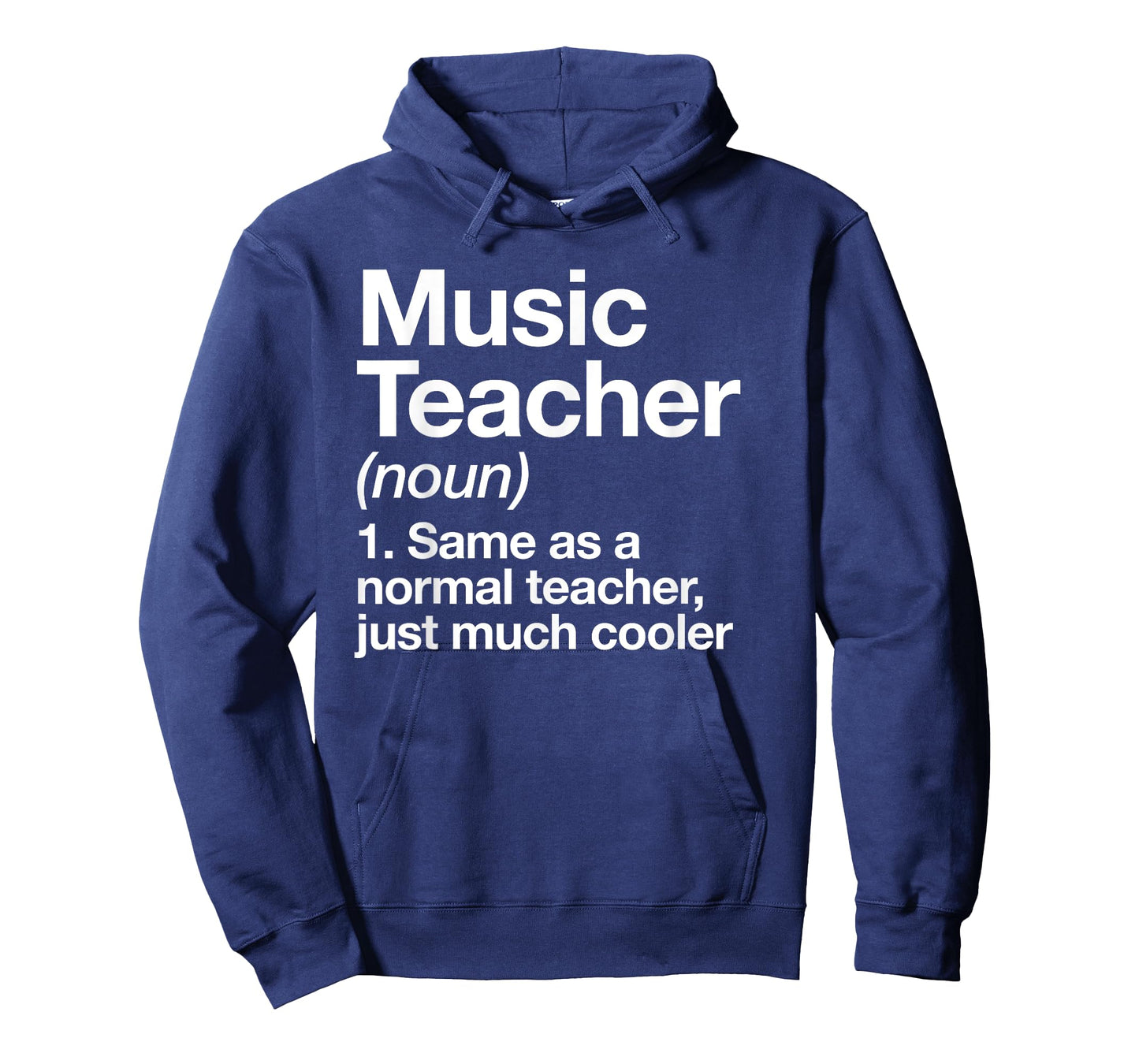 Music Teacher Definition Funny Back to School First Day T-Shirt