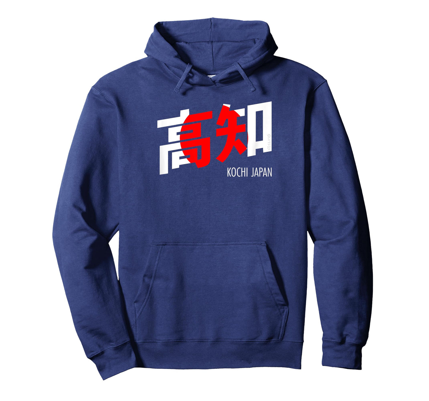 Kochi Japan City Kanji Word Japanese Flag T-Shirt