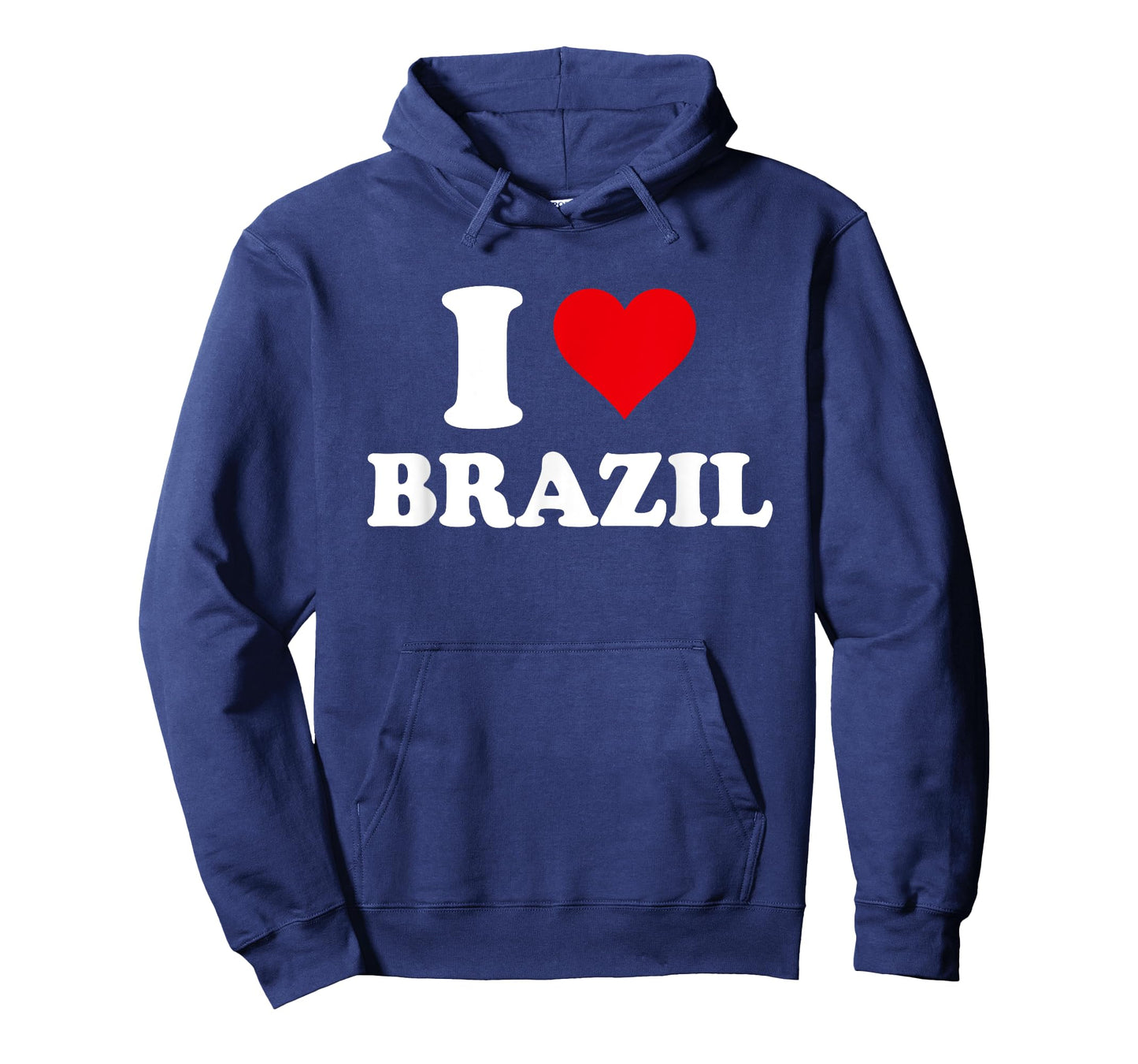 I Love Brazil Heart Brazilian Gift T-Shirt