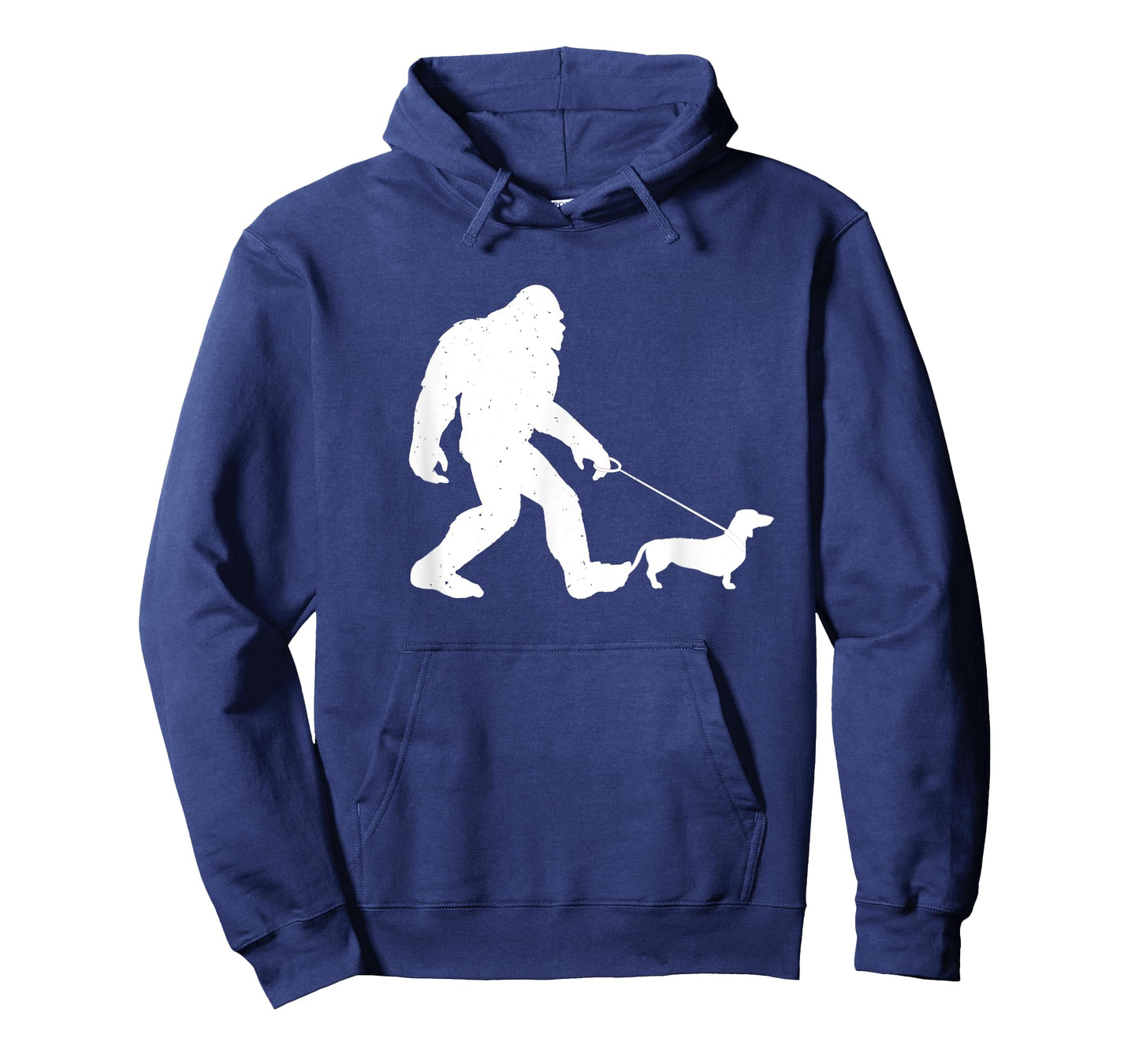 Bigfoot Walking Dachshund Shirt Funny Wiener Dog Gift T-Shirt