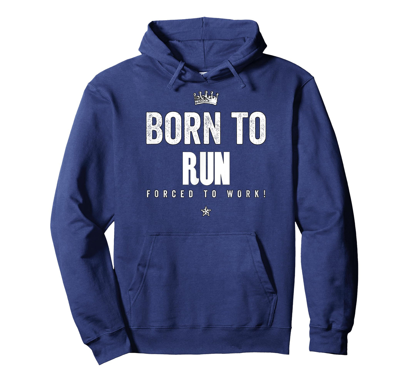 Funny Born to Run Forced to Work Running Runner Run T-Shirt