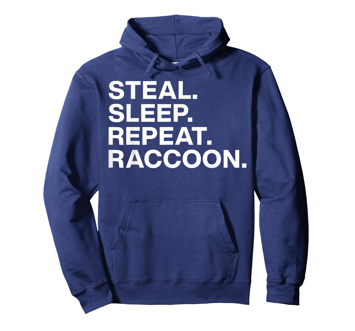 Steal Sleep Repeat Raccoon Vintage Sarcastic Saying Quote T-Shirt