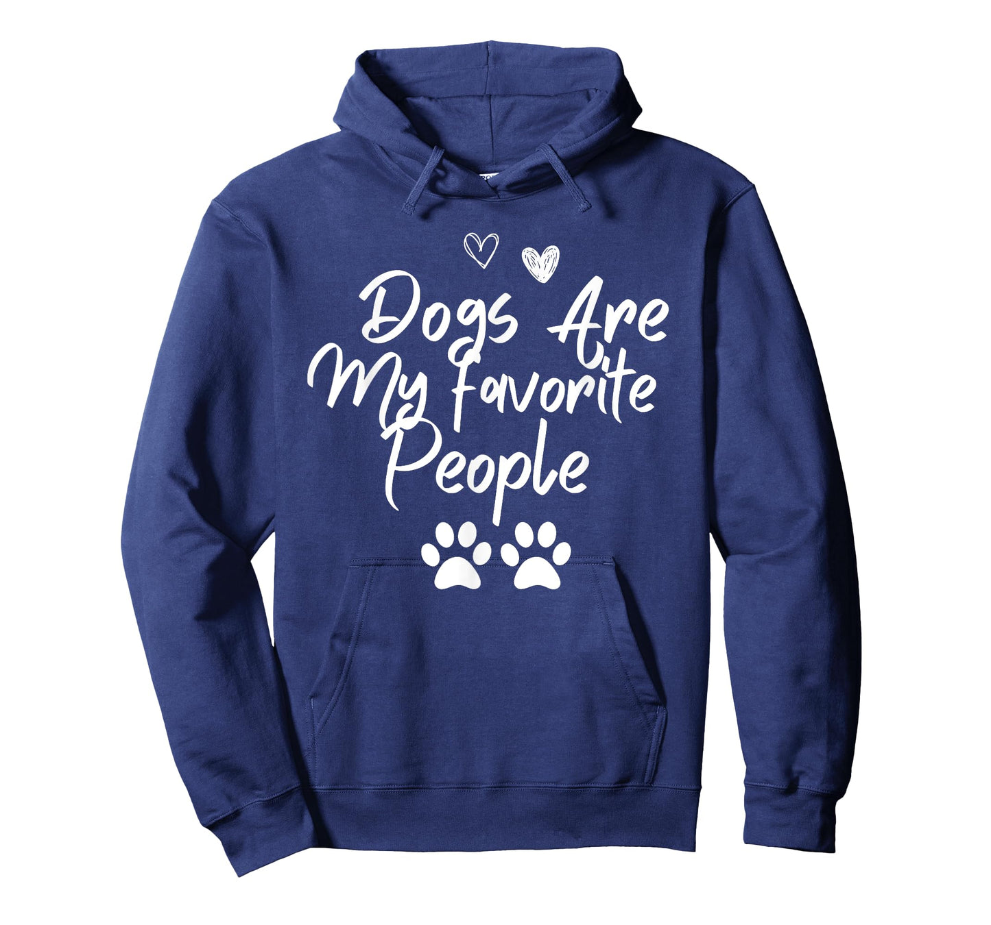 Dogs are my favorite people shirt paw heart for men women T-Shirt