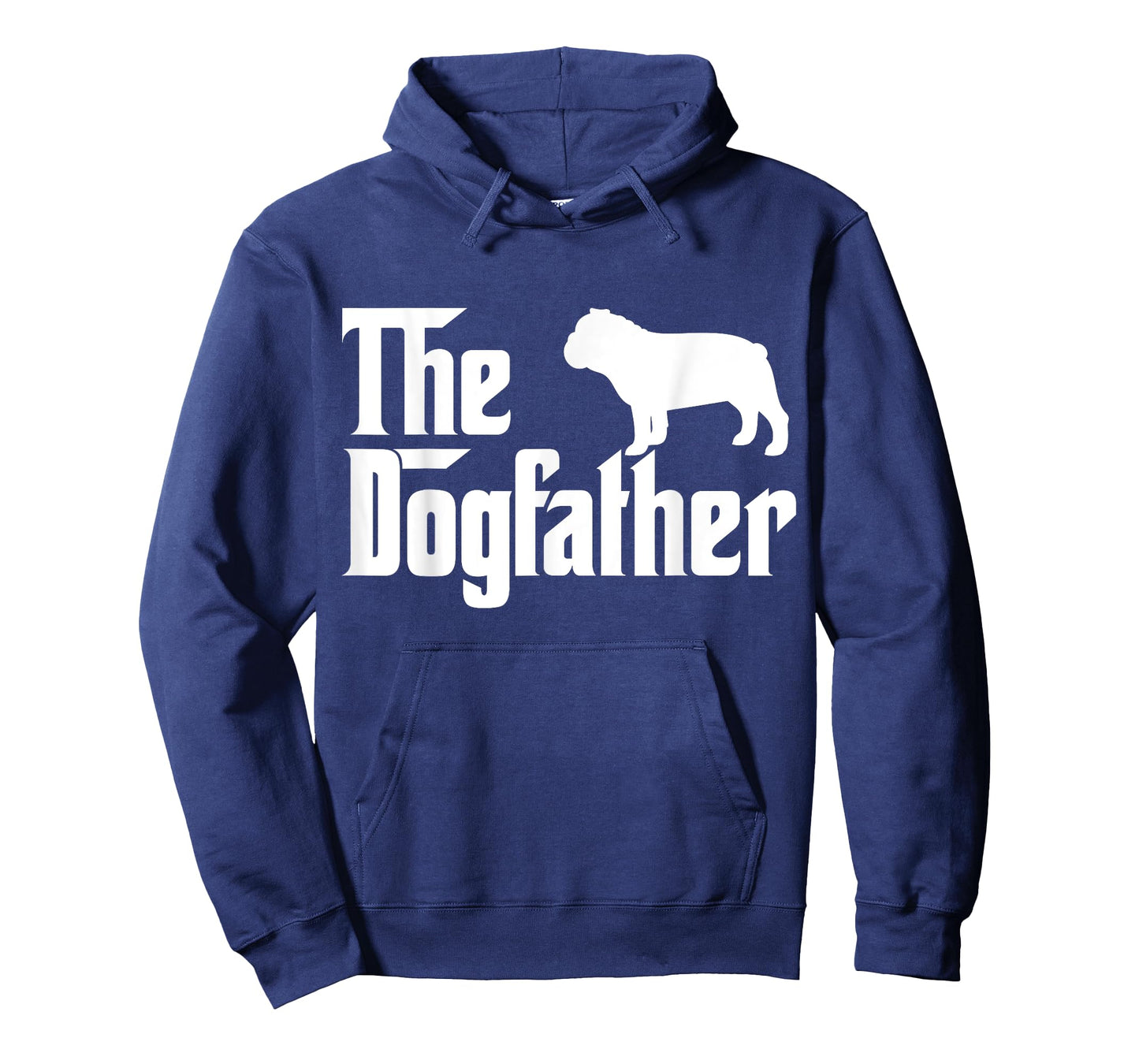 The Dogfather Bulldog T-Shirt Funny Father Dog Lover