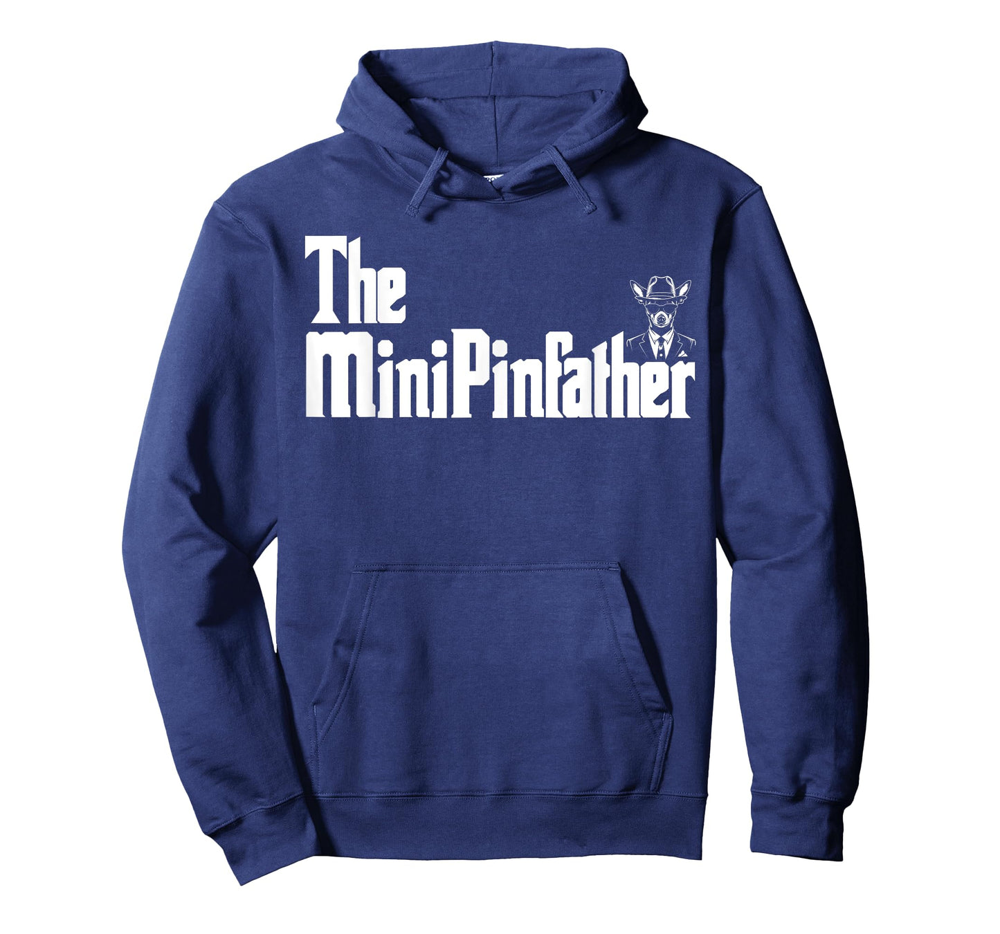 The MinPinFather Funny Miniature Pinscher Dog Dad Shirt Men T-Shirt