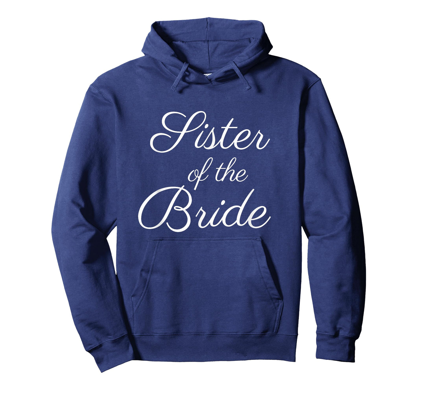 Sister of the Bride, White Script Font, Wedding T-Shirt