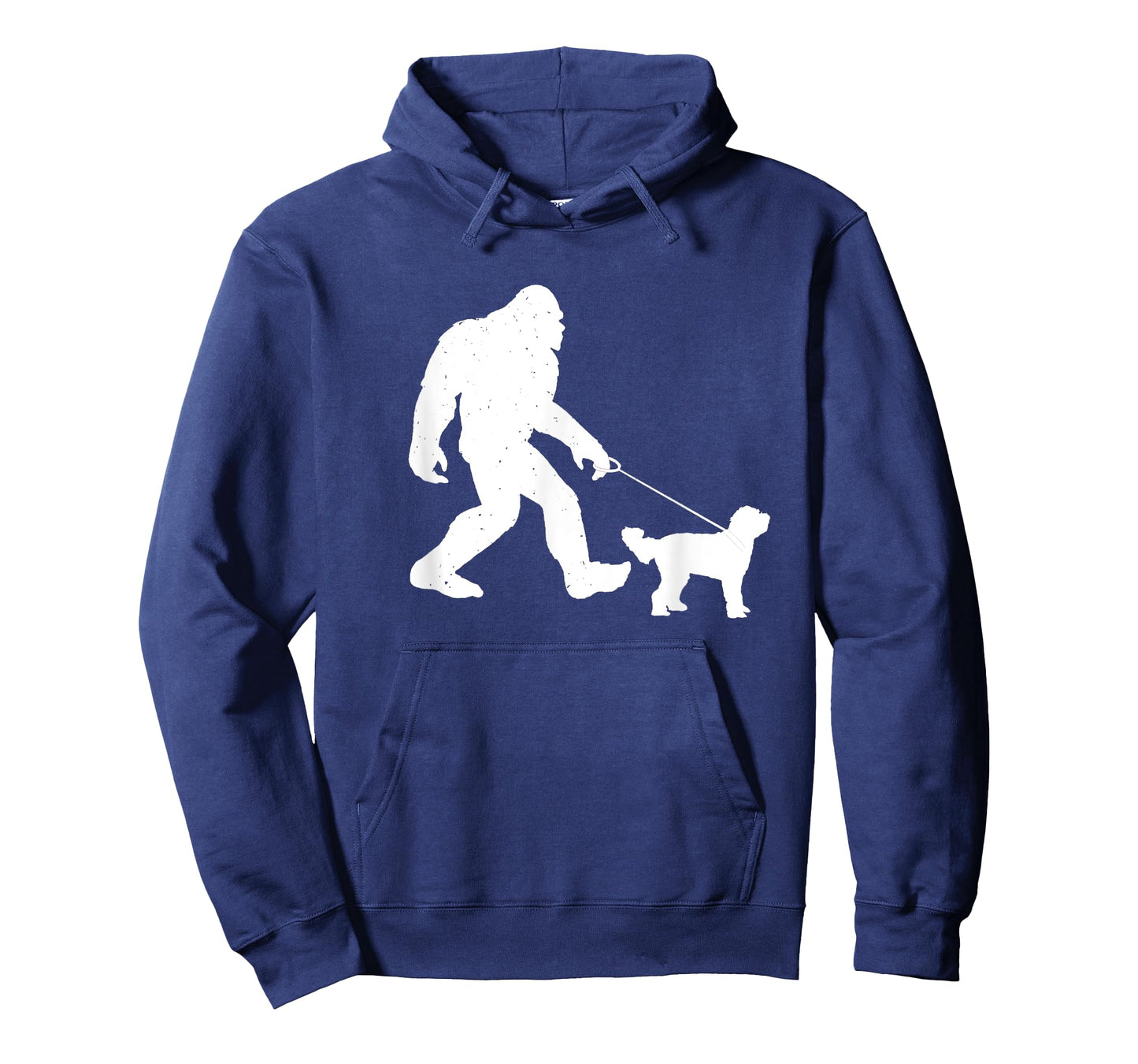 Bigfoot Walking Goldendoodle Dog The Dood Doodle Mom Funny T-Shirt