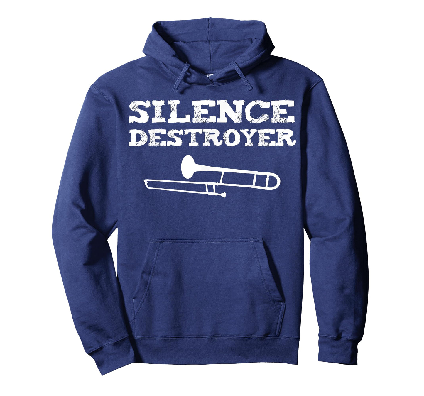 Trombone t-shirt. Silence Destroyer. I destroy silence