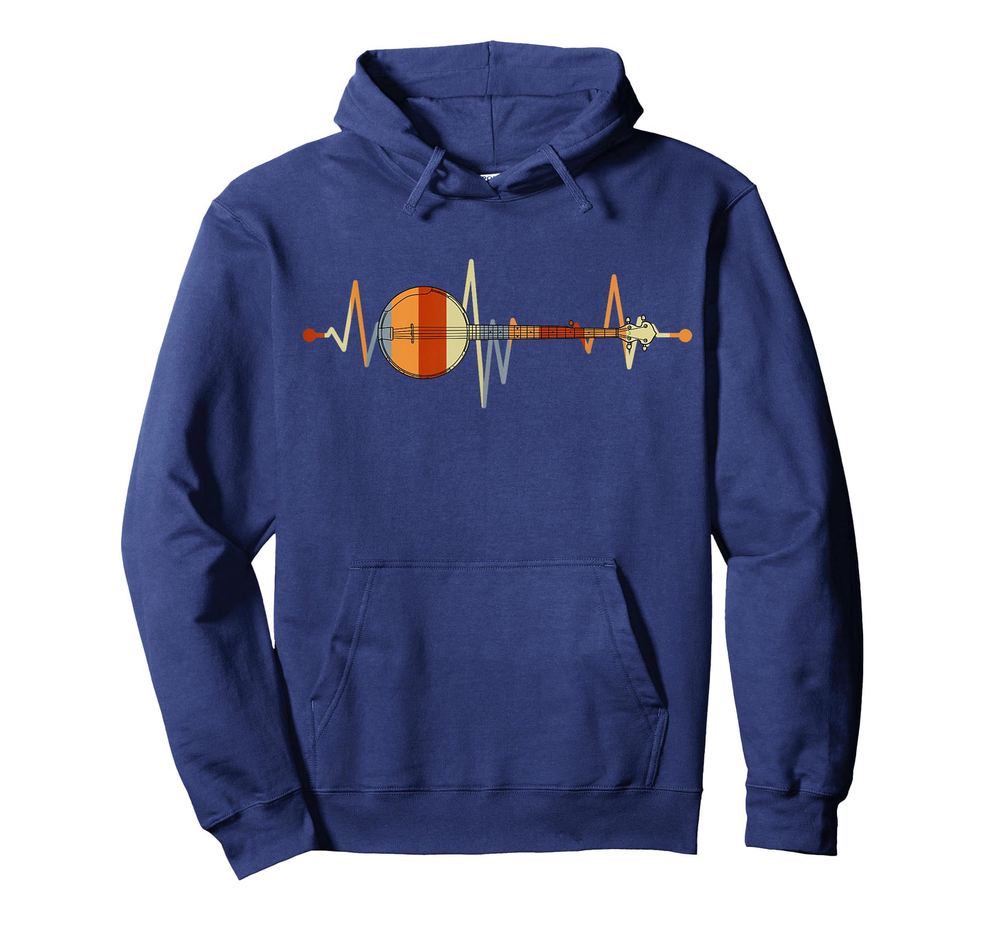 Banjo Heartbeat Bluegrass Gift Country Music Shirt Banjo T-Shirt