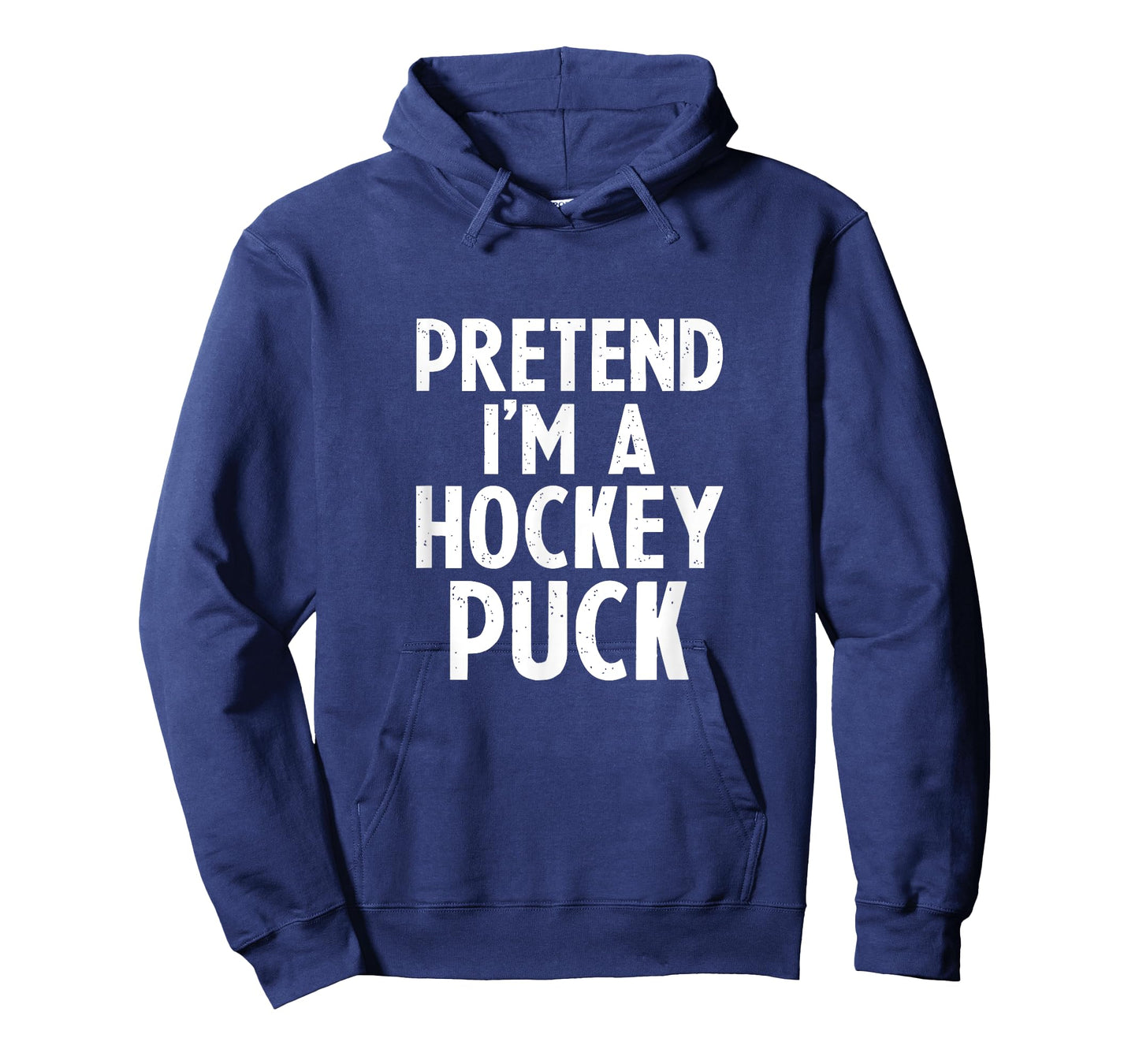 Pretend I'm A Hockey Puck Ice Hockey Easy Halloween Costume T-Shirt