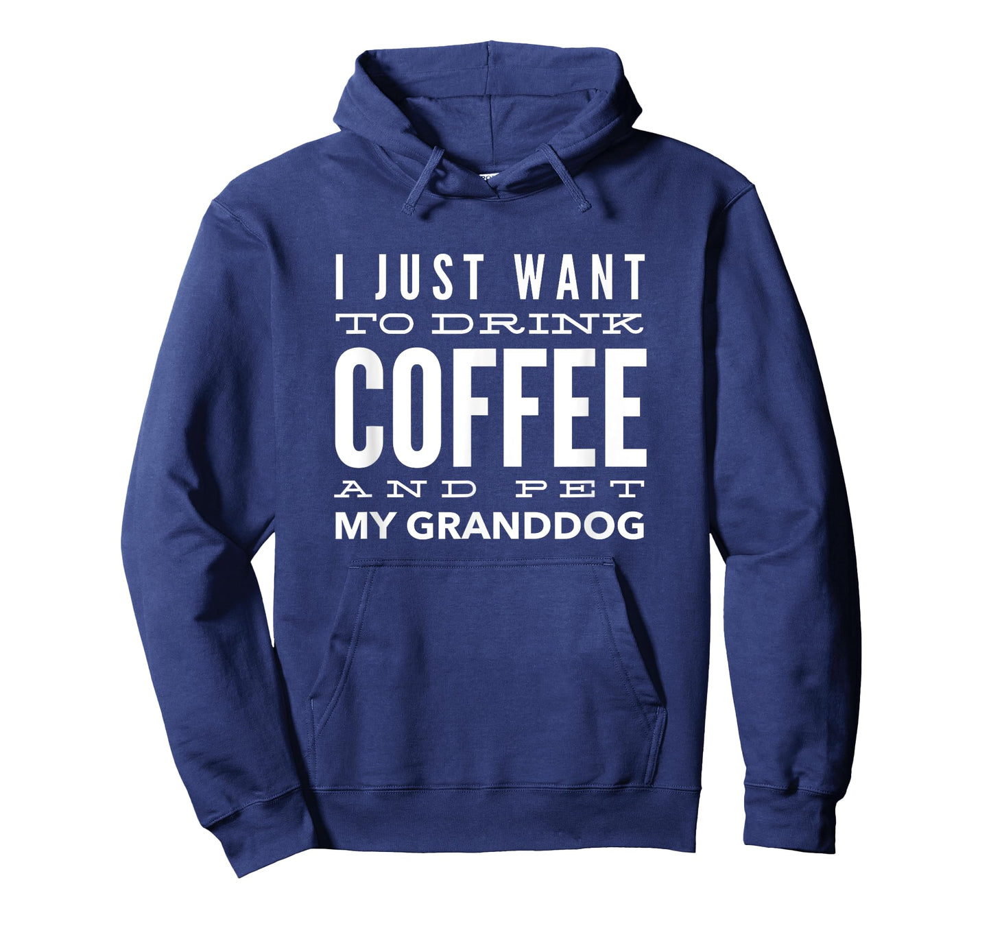 I Love My Granddog T-Shirt Drink Coffee T-Shirt for Men Women