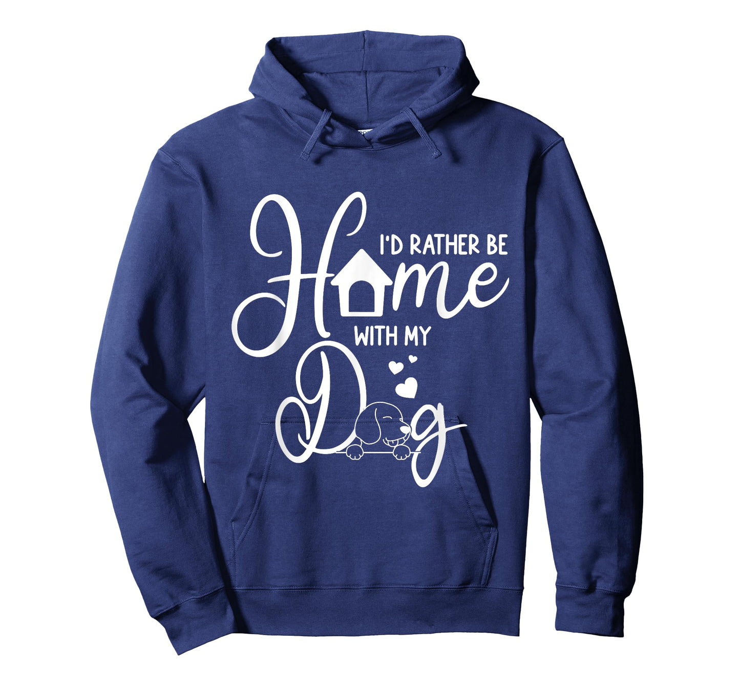 Funny I'd Rather Be Home with My Dog T-Shirt for Men Women