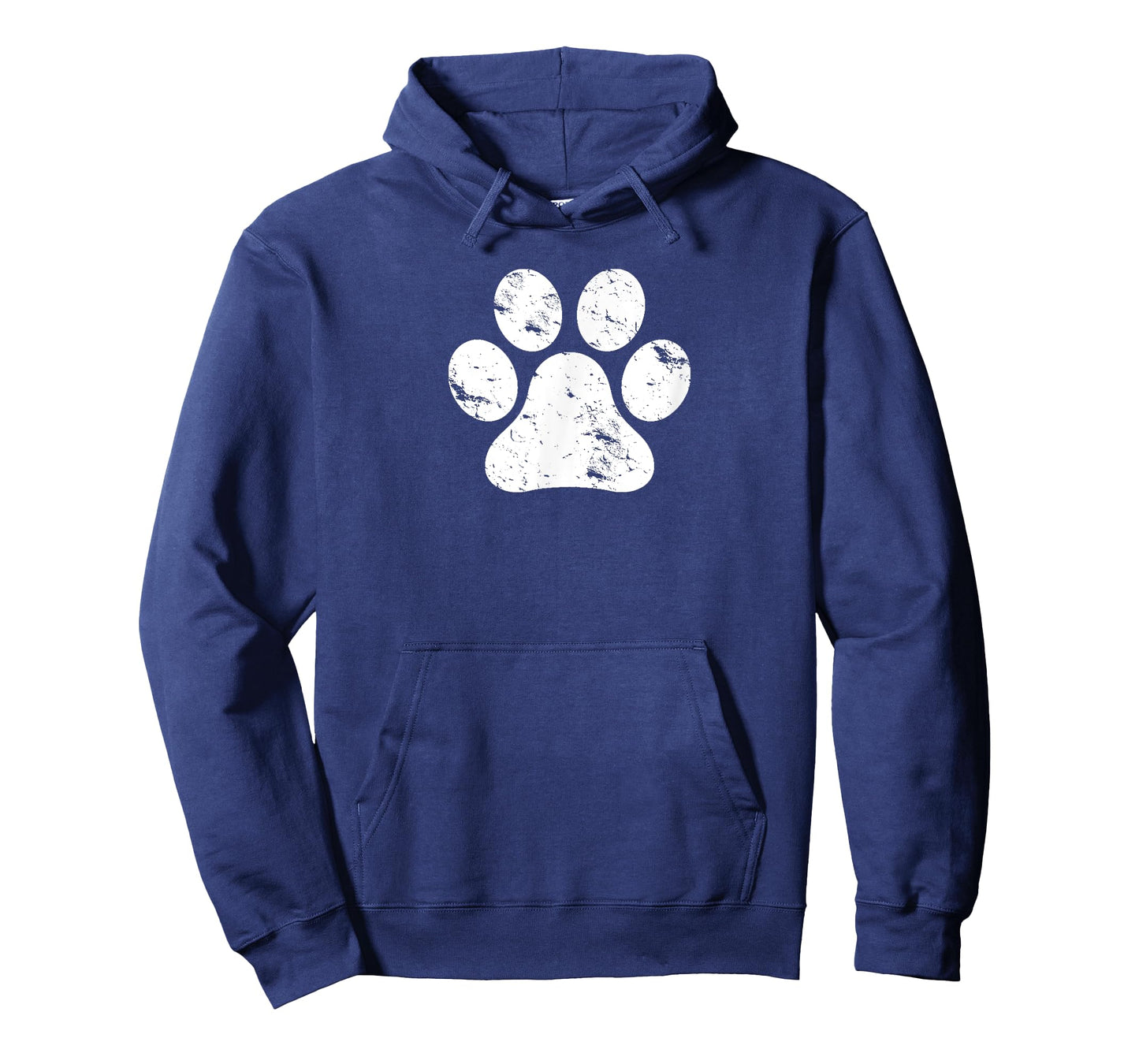 Vintage Distressed Dog Paw Men's And Women's Gift T-Shirt T-Shirt