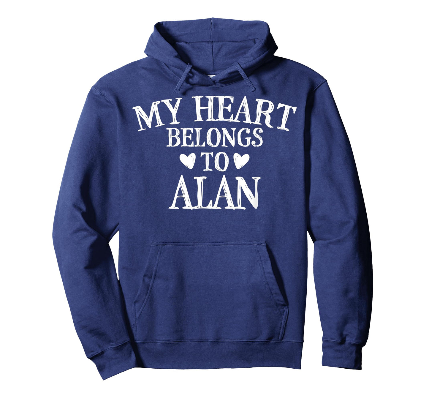 My Heart Belongs To Alan - Designs for Alan Lovers T-Shirt