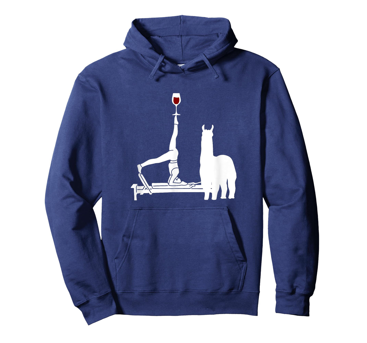Funny Reformer Pilates wine Alpaca lover workout T-Shirt
