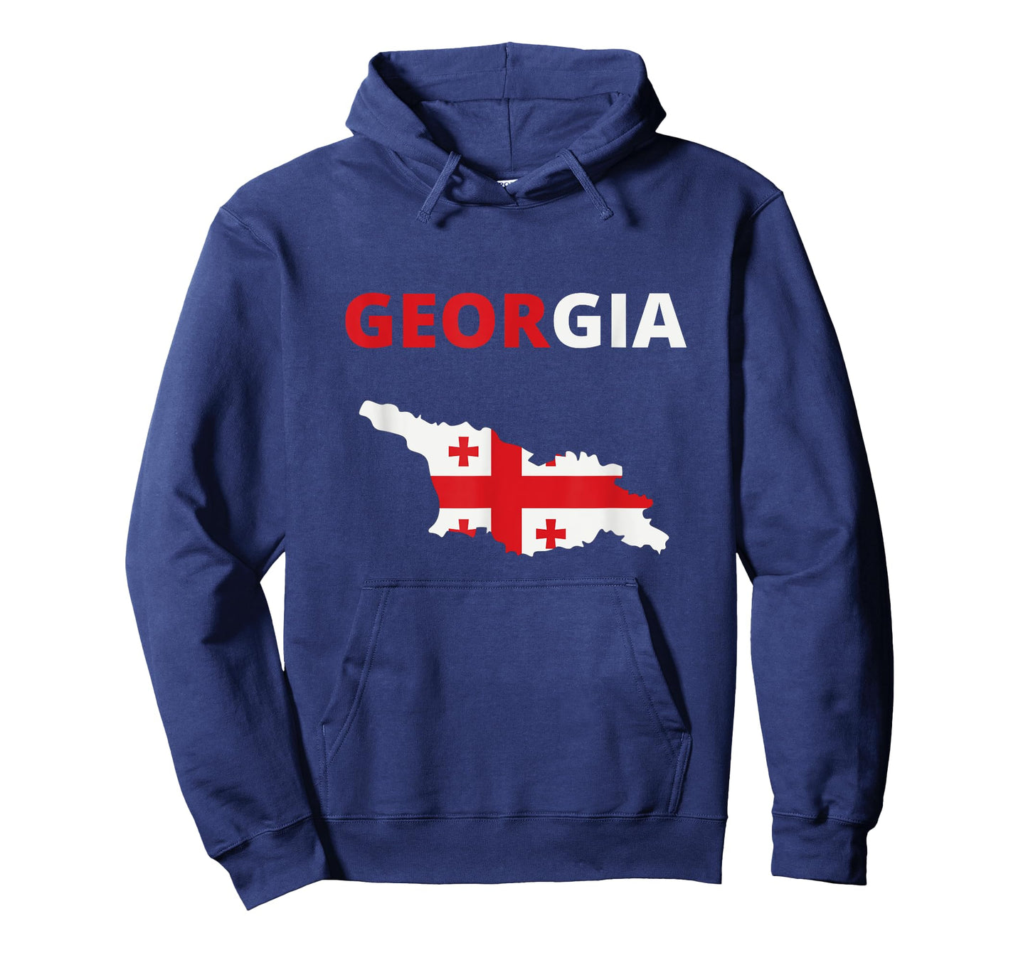 GEORGIA EUROPEAN COUNTRY FLAG AND MAP T-Shirt