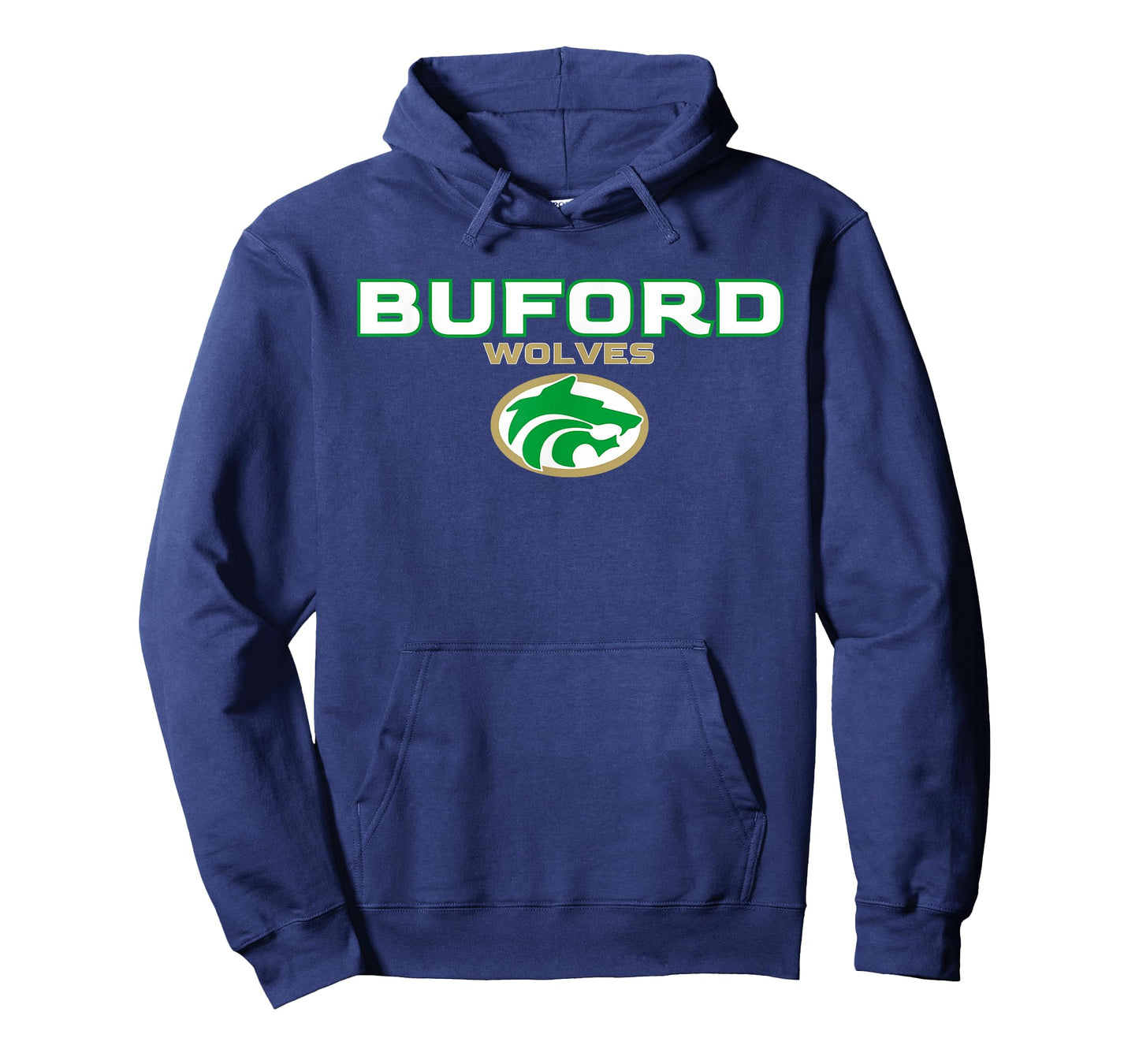 Buford High School Wolves Stacked T-Shirt