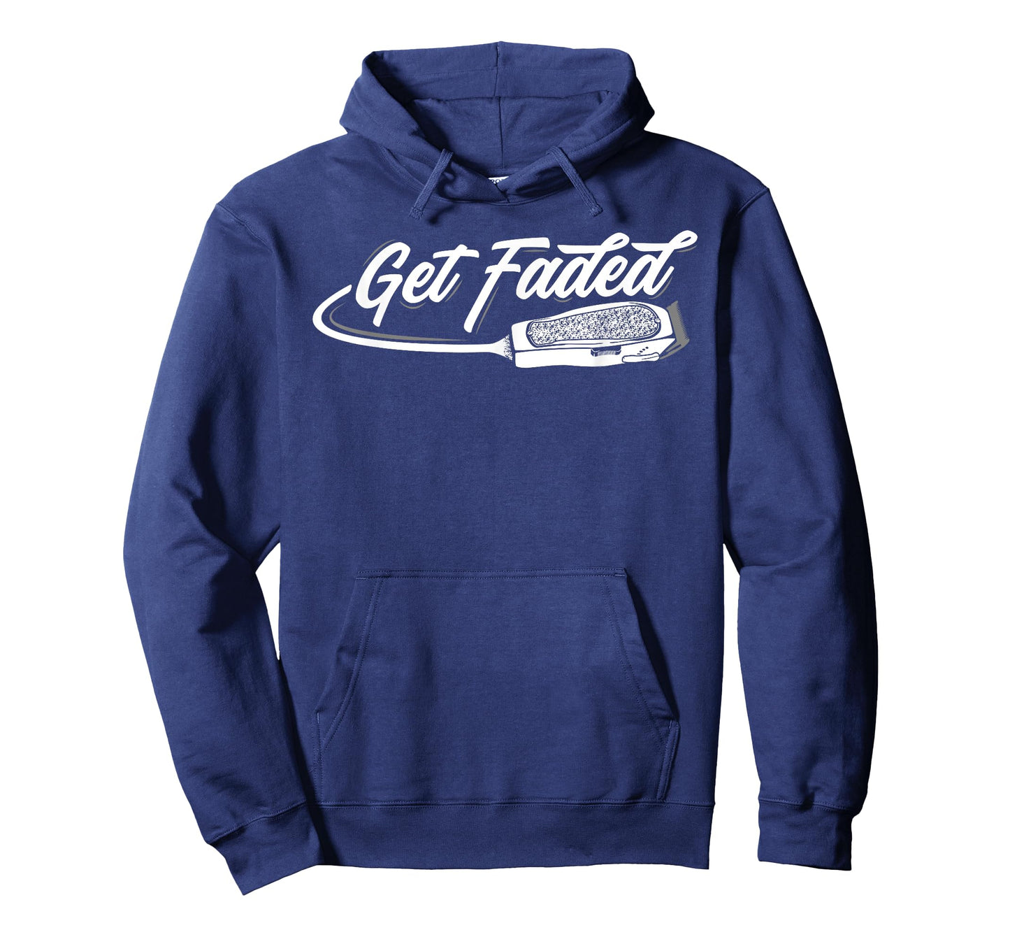 Funny Get Faded Barber Design For Men Dad Hairstylist Lovers T-Shirt