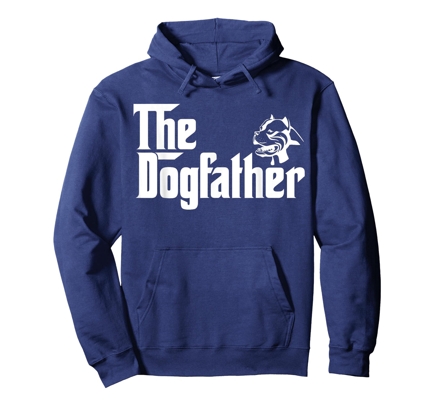 The Dogfather Pitbull T-Shirt Funny Father Dog Lover Men T-Shirt
