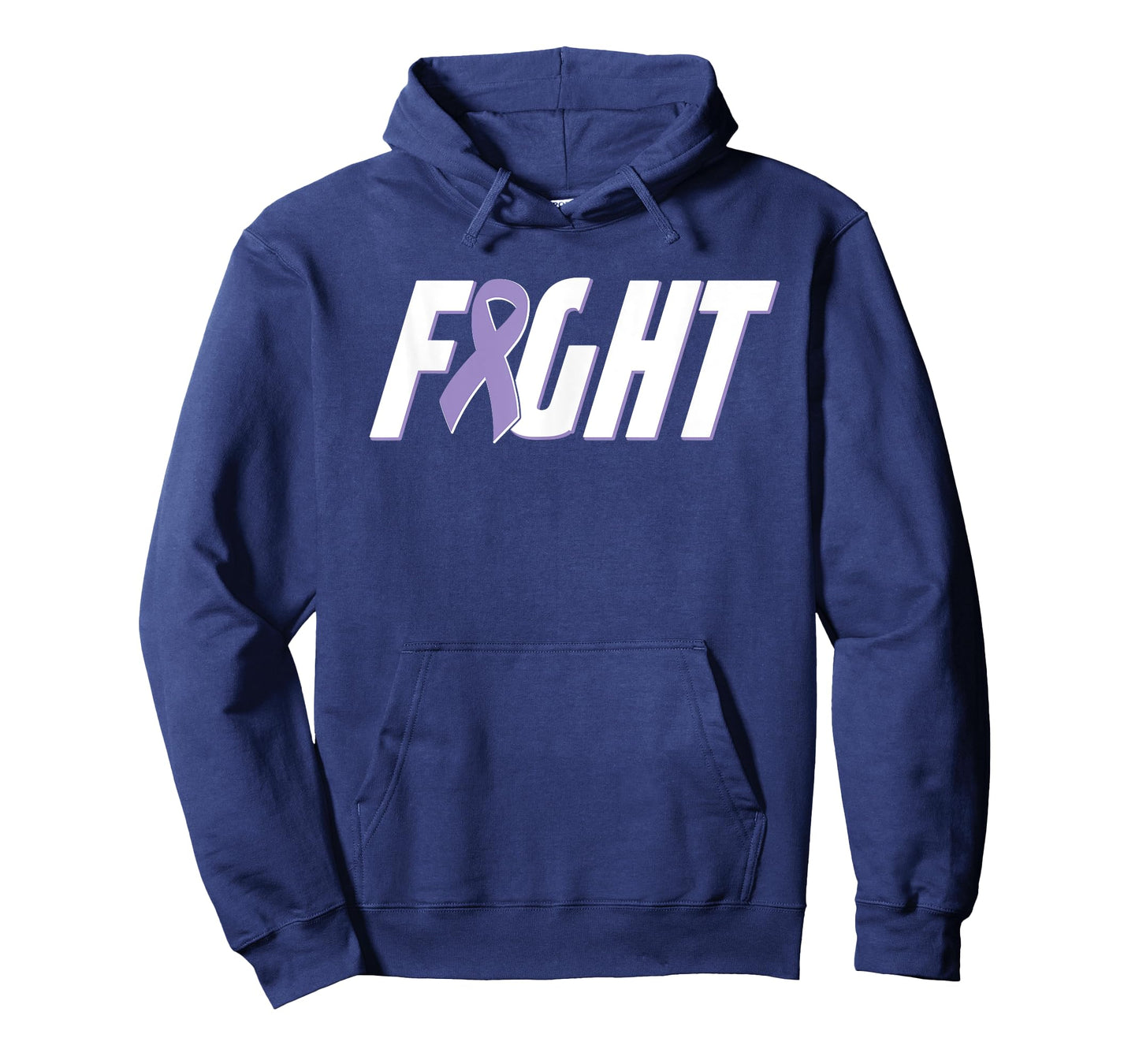 Fight Testicular Cancer - Orchid Purple Awareness Ribbon T-Shirt