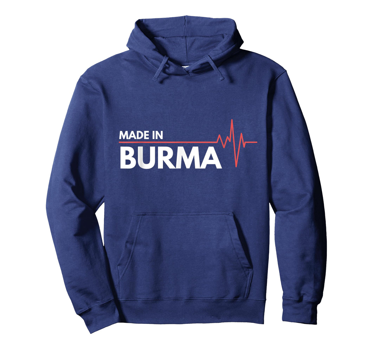Made In Burma Former Country Heartbeat T-Shirt