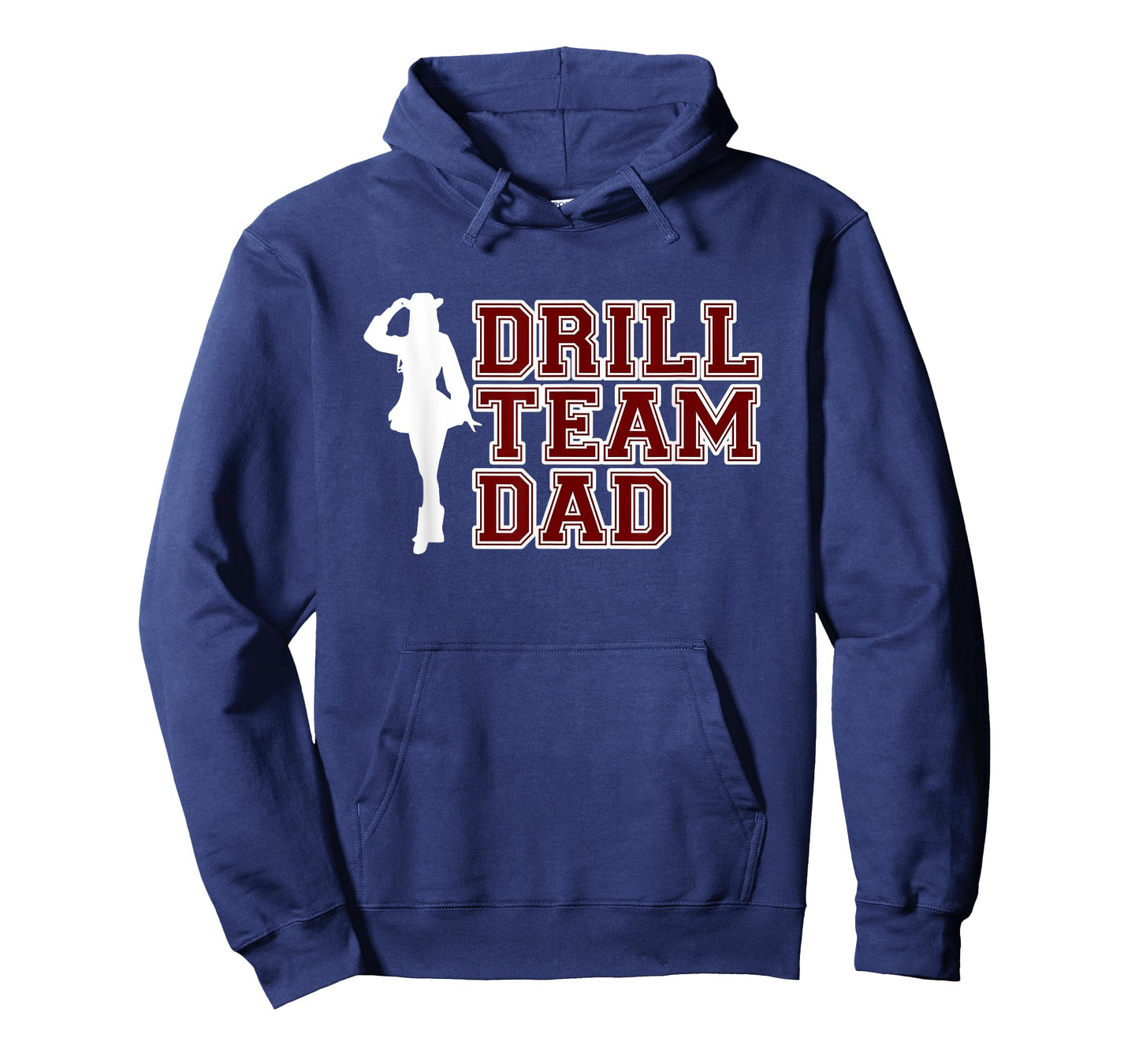 Drill Team Dad Color - Guard Dance Cheerleading T-Shirt