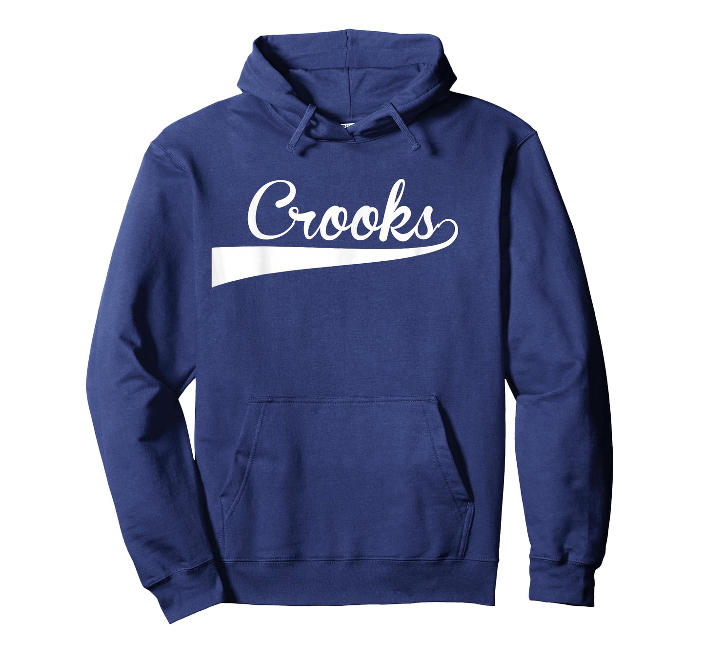 CROOKS Baseball Vintage Retro Font T-Shirt