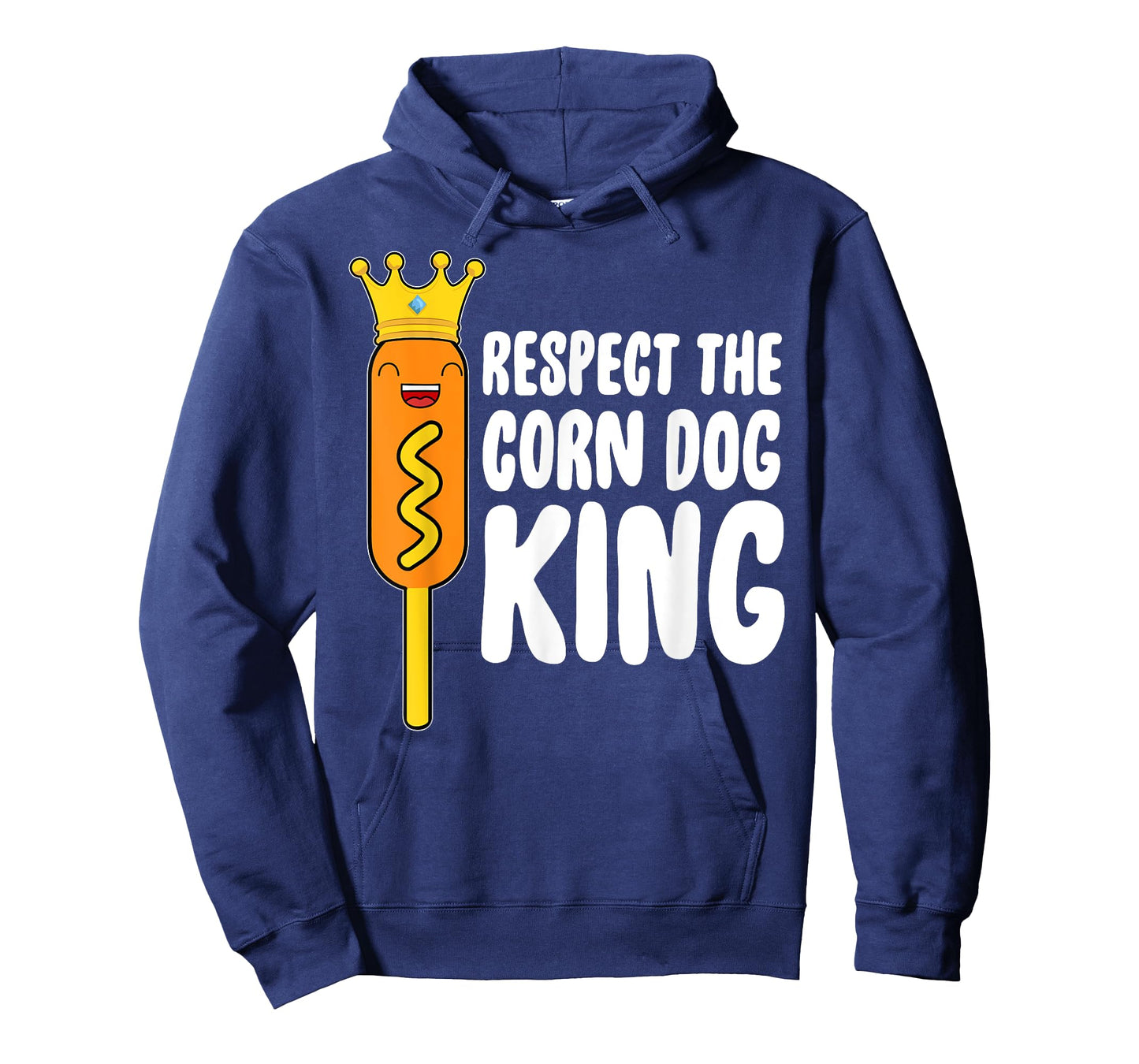 Corn Dog King Funny Costume - Respect The Corn Dog King T-Shirt
