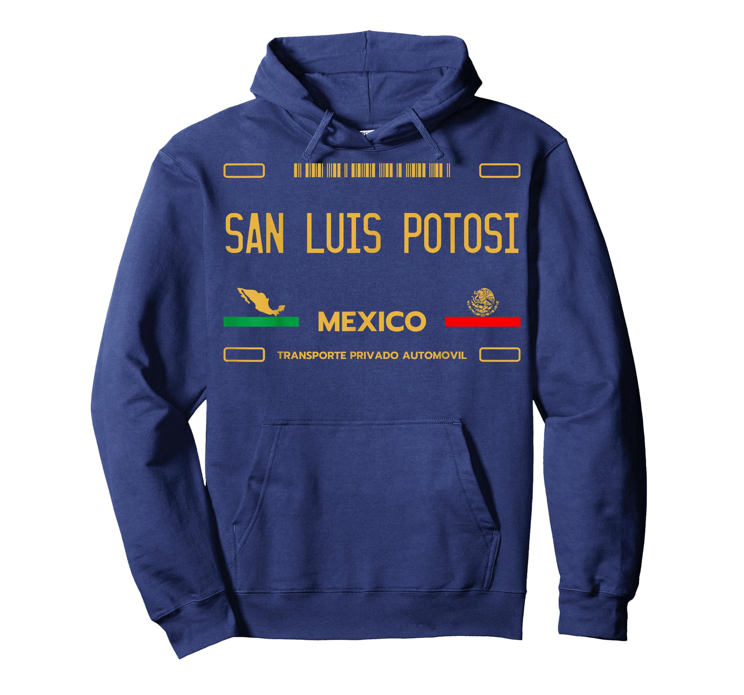 San Luis Potosi License Plate, San Luis Potosi T-Shirt