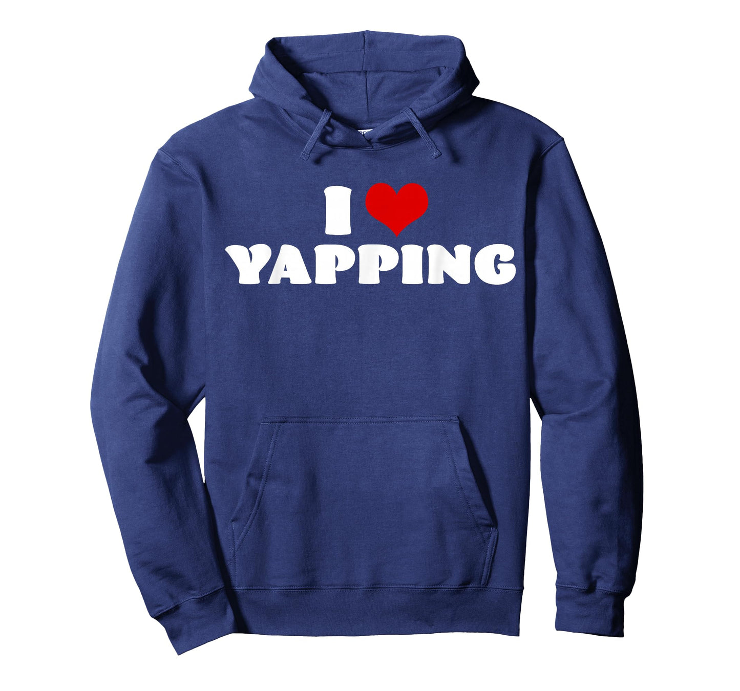 I Love Yapping I Heart Yapping Red Heart Funny T-Shirt