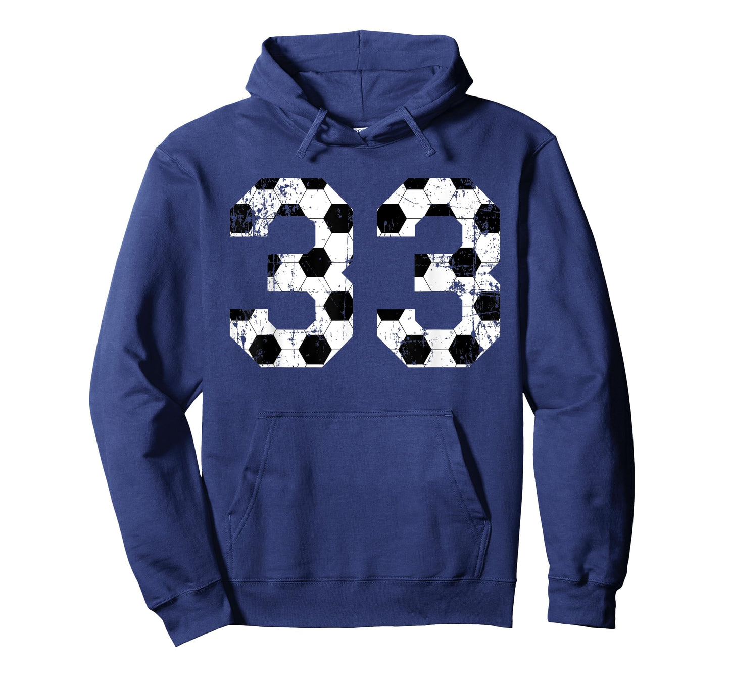 Vintage Soccer 33 Jersey Number T-Shirt
