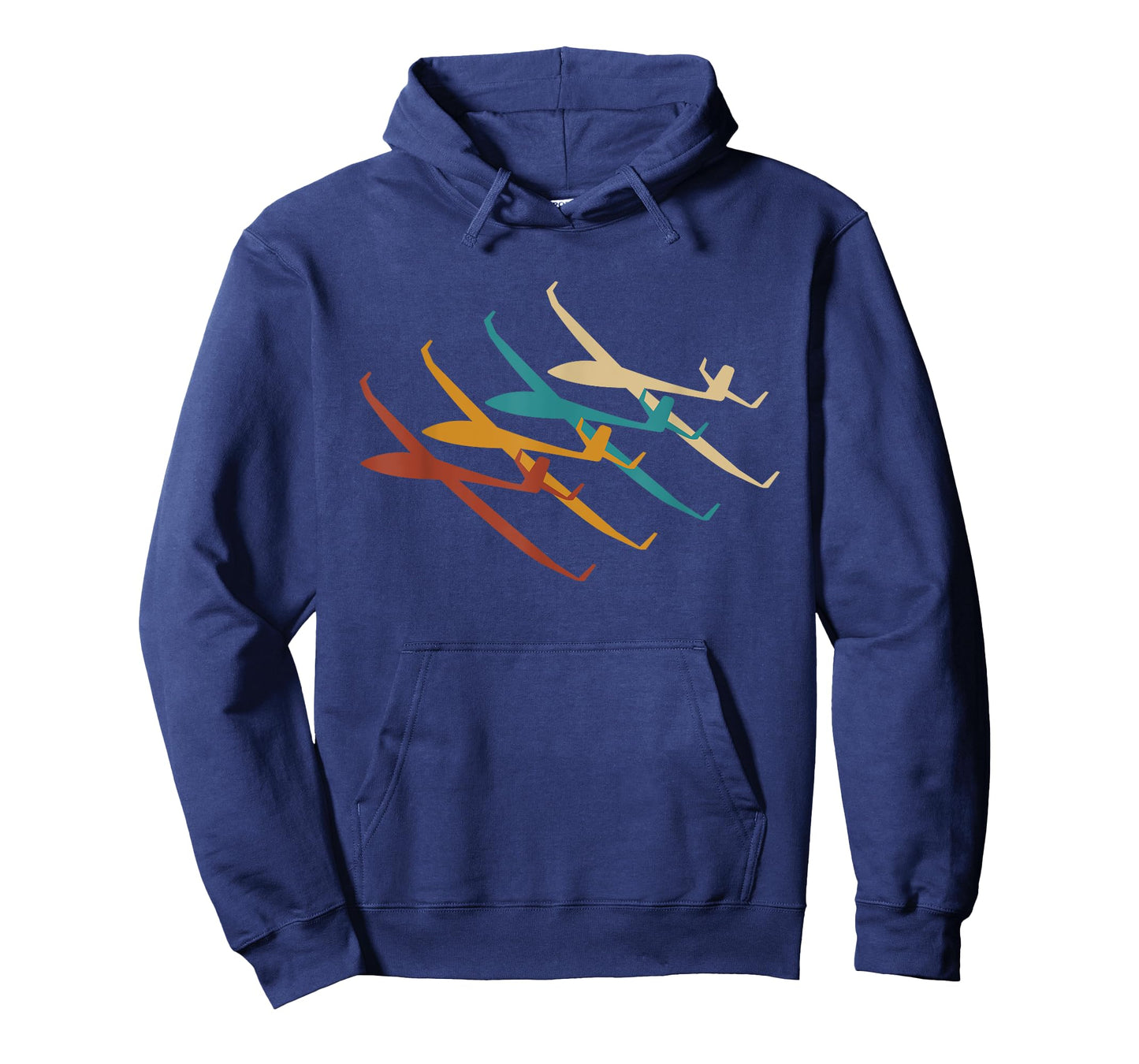 Glider Glider Pilot Retro T-Shirt
