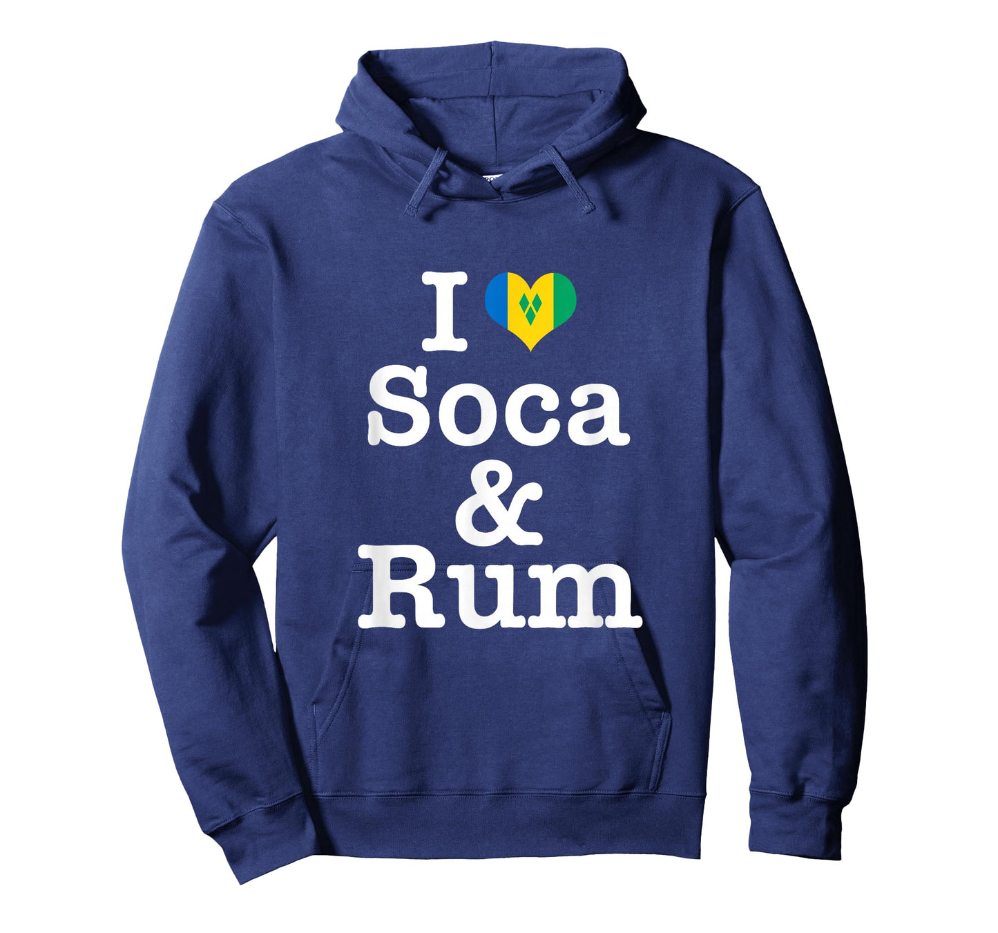 I Love Soca and Rum! St Vincent & Grenadines Carnival Tee T-Shirt
