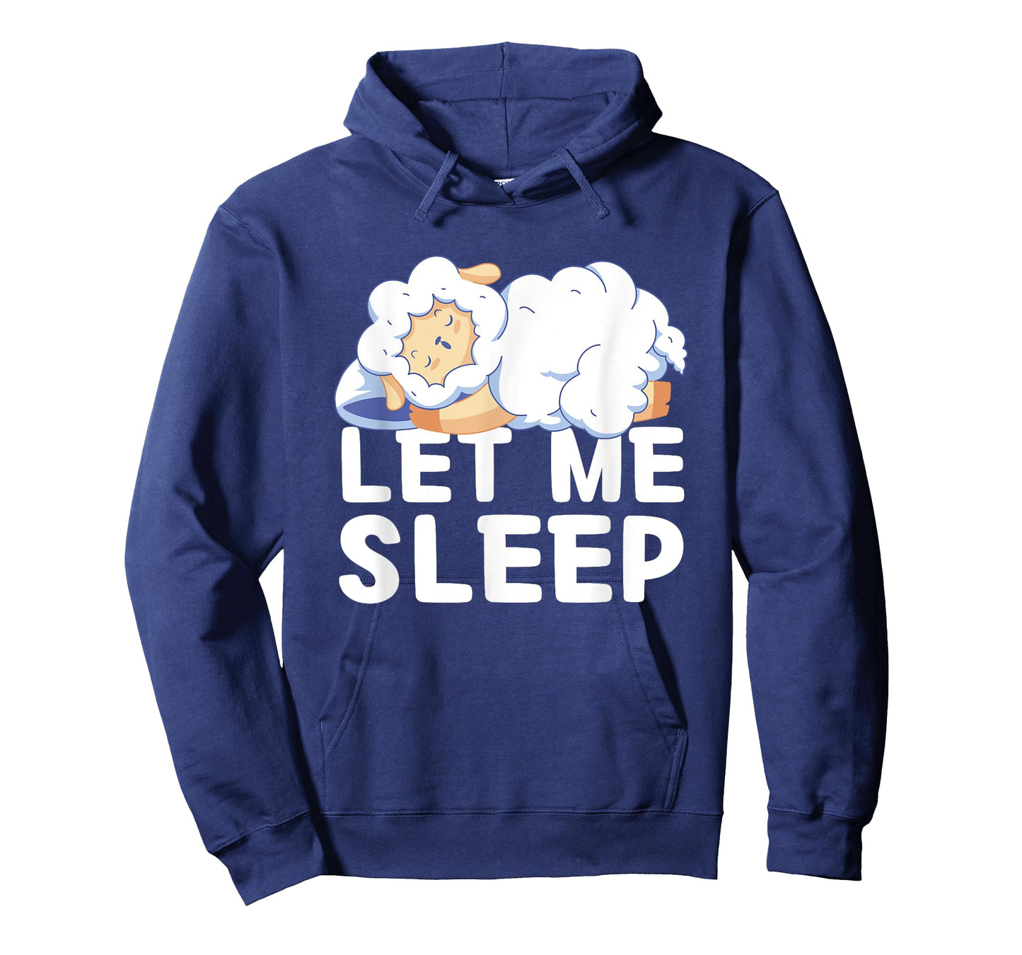 Kawaii Cute Sheep Let Me Sleep Tired Sleeping Sheep T-Shirt