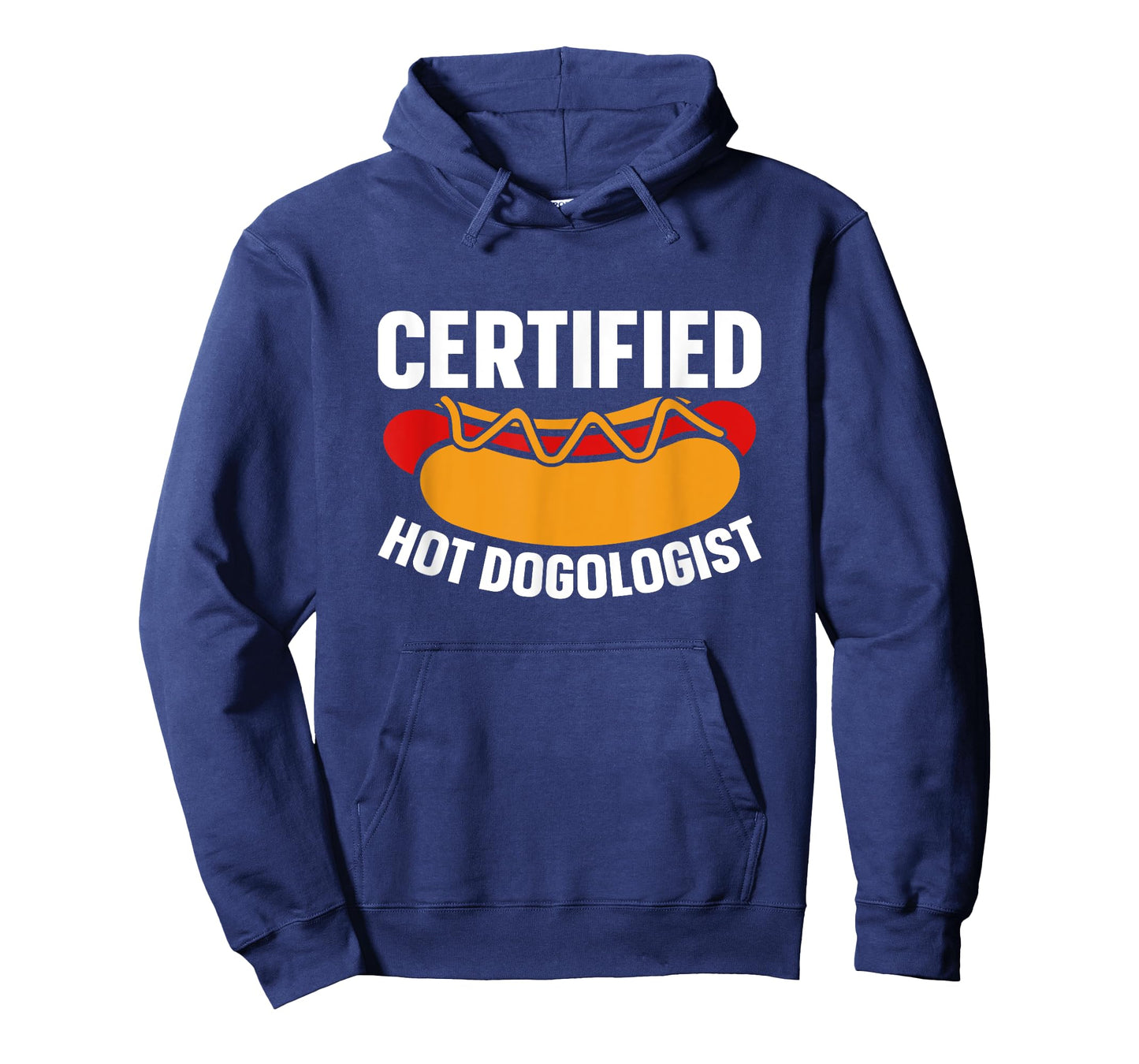 Certified Hot Dogologist Funny Hot Dog Lover T-Shirt for Men Women