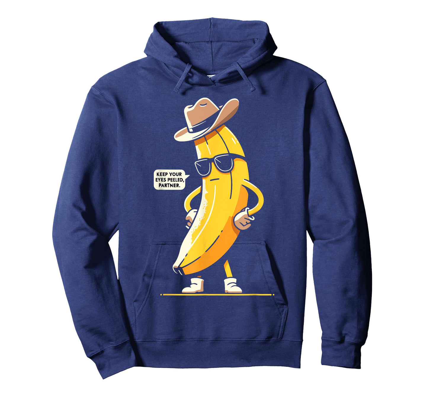Banana Cowboy Cowgirl Country Western Novelty Funny Banana T-Shirt