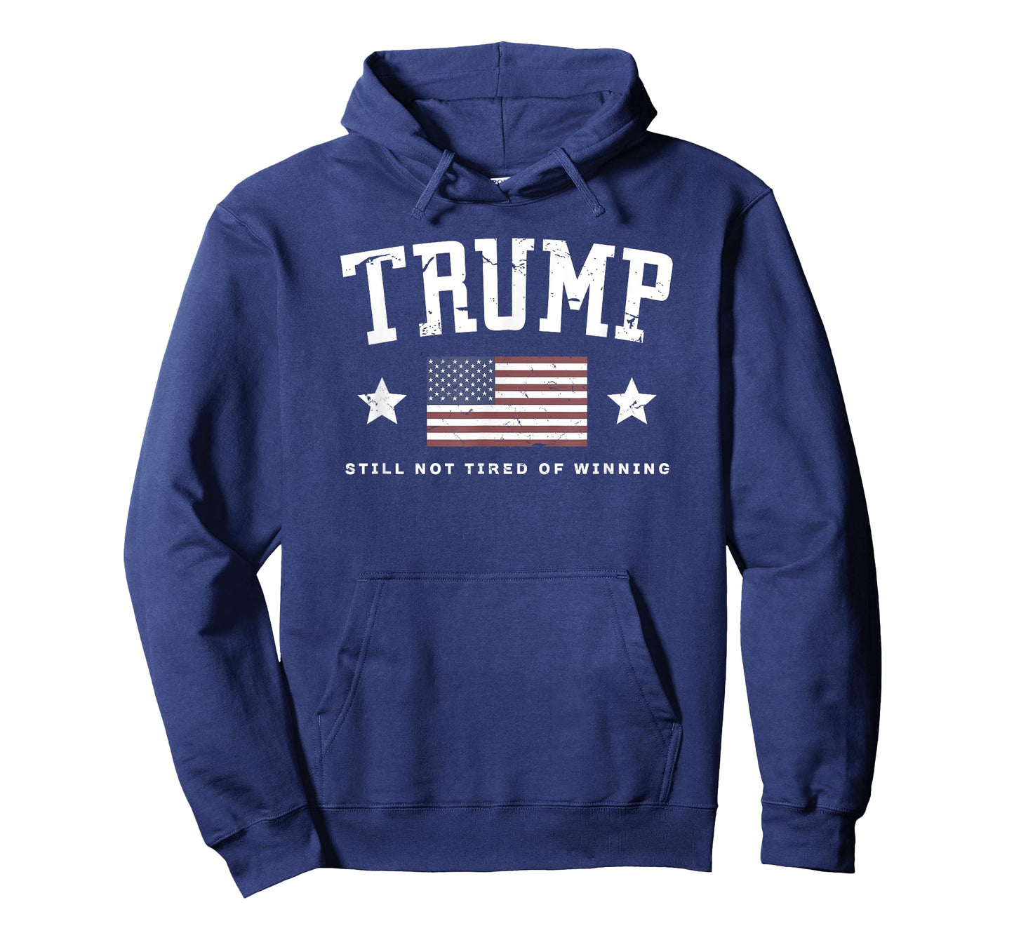 TRUMP Still Not Tired Of Winning Vintage American Flag Funny T-Shirt