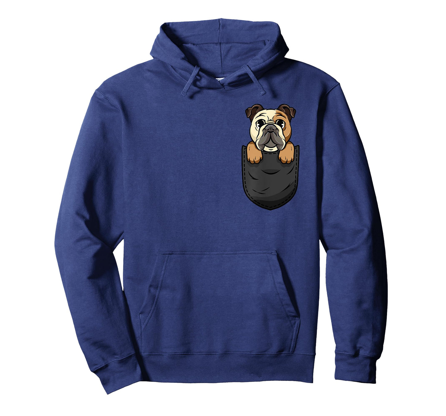 English Bulldog In Pocket - Dog Lover Puppy Veterinarian T-Shirt