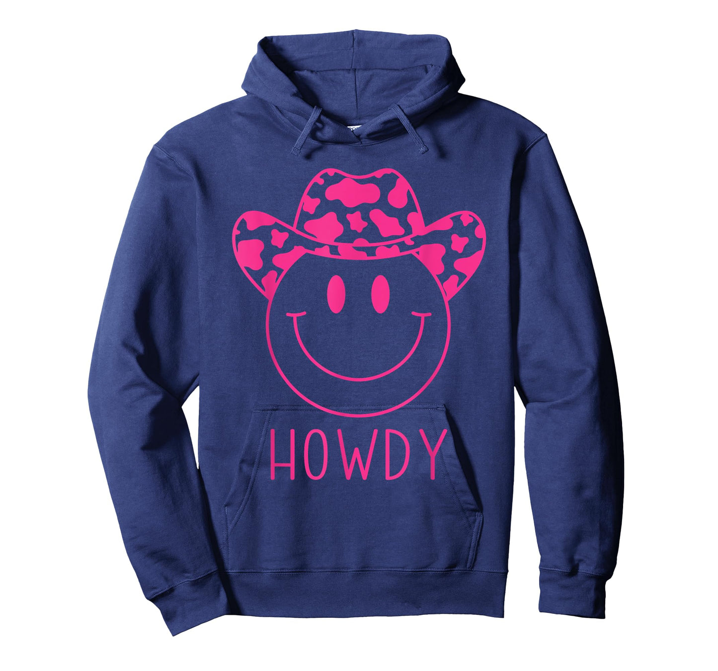 Howdy Western Happy Smiling Smile Face Cowgirl Cowboy Kids T-Shirt