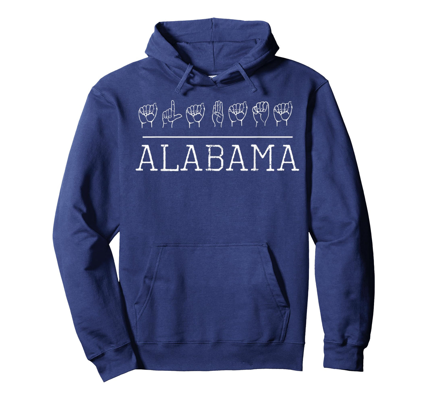 Deaf Pride Alabama Trendy ASL Sign Language Fan Gift Shirt