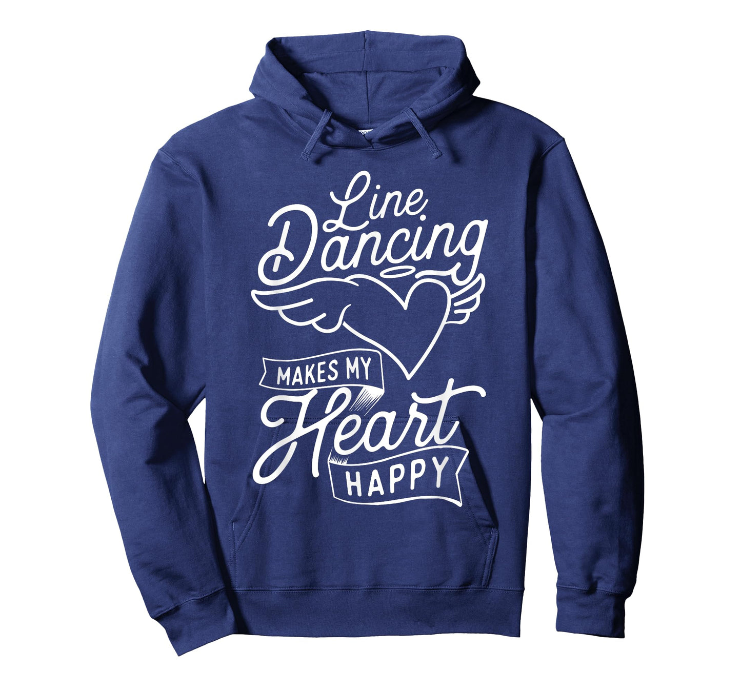 Line Dancing Makes My Heart Happy - Country Western Dancer T-Shirt